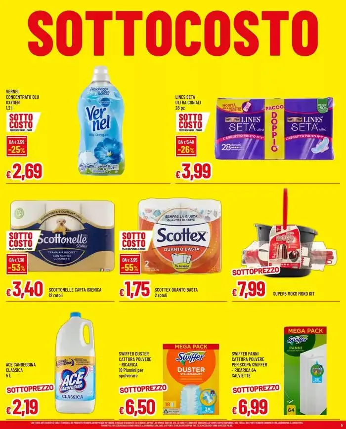 Sottocosto da 27 marzo a 5 aprile di 2025 - Pagina del volantino 5