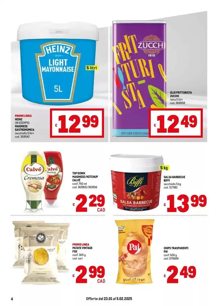 Offerte per te -Area 1 da 23 gennaio a 5 febbraio di 2025 - Pagina del volantino 4