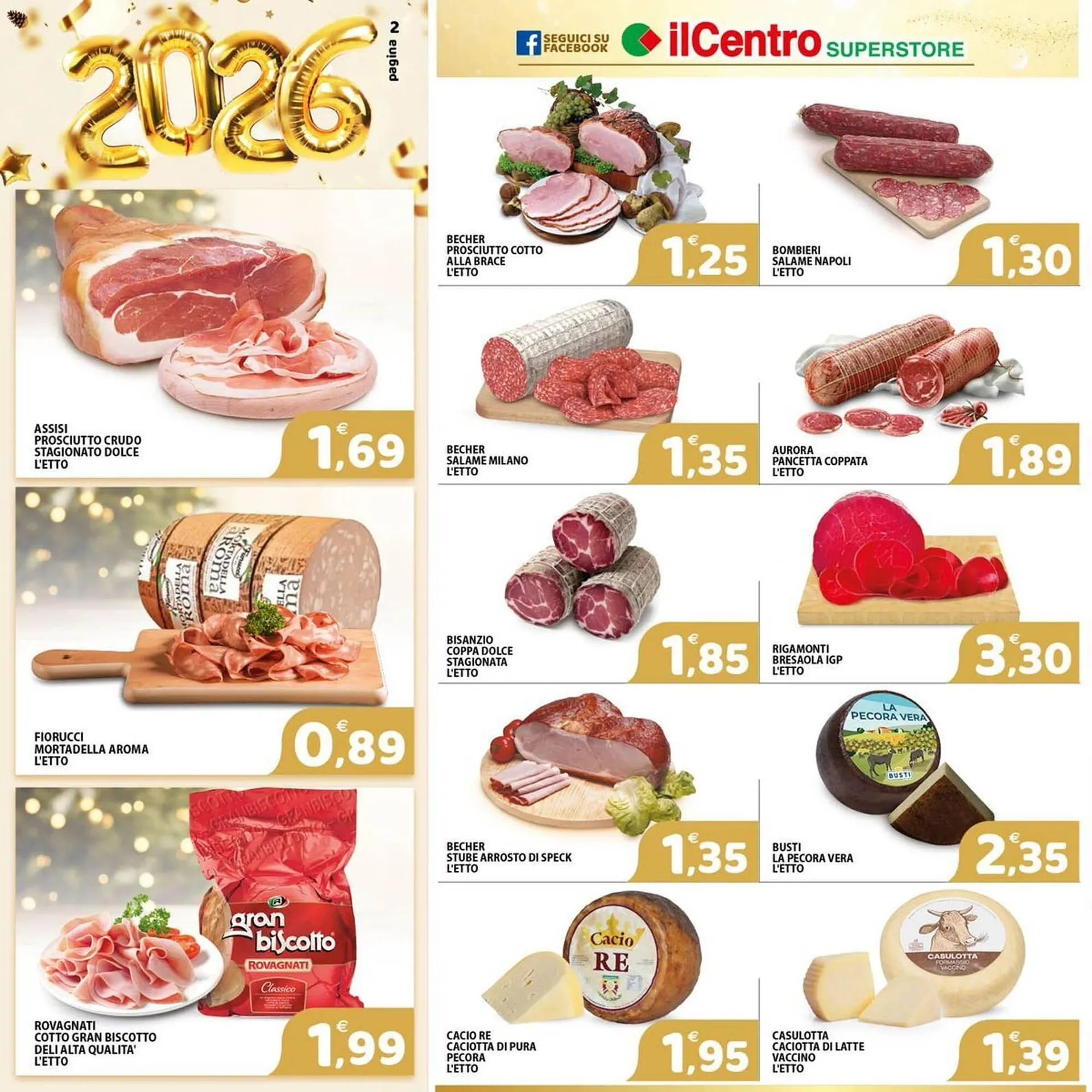 Volantino Il Centro Superstore da 27 dicembre a 7 gennaio di 2026 - Pagina del volantino 2
