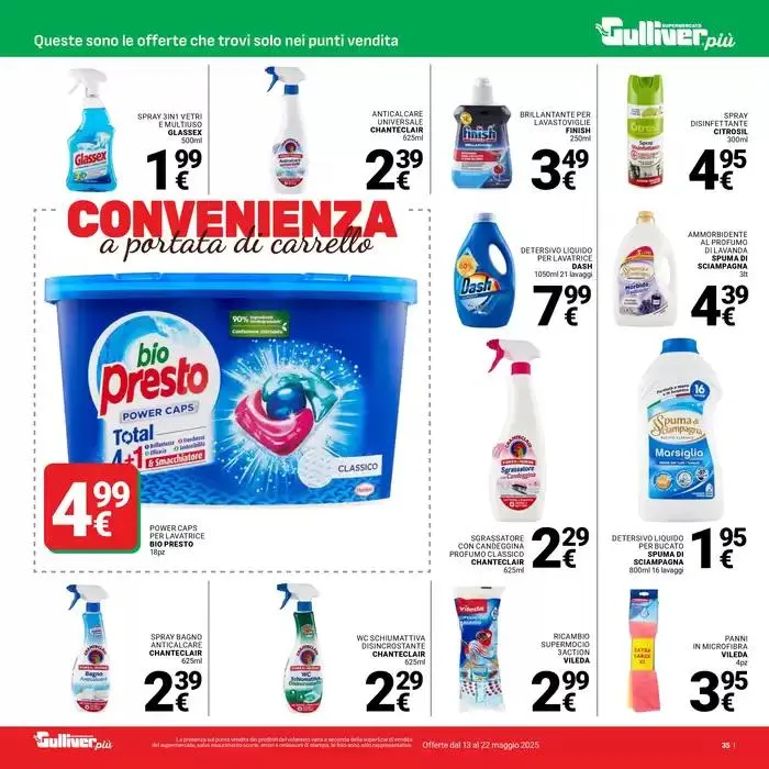 Convenienza a portata di carrello da 13 maggio a 22 maggio di 2025 - Pagina del volantino 23