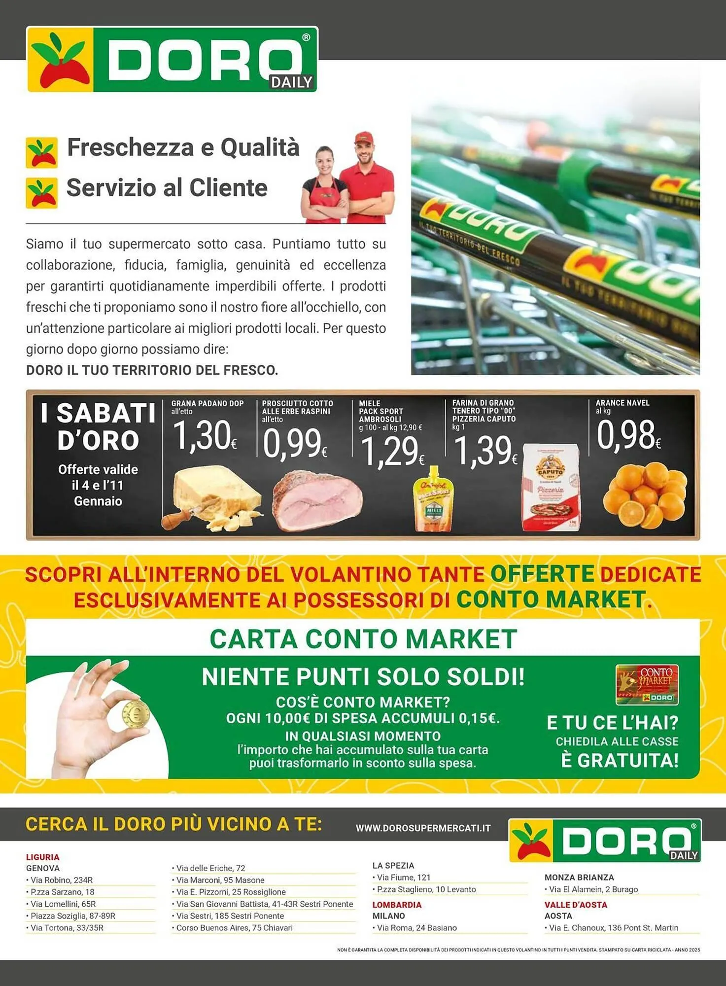 Volantino Doro Daily da 2 gennaio a 12 gennaio di 2025 - Pagina del volantino 8