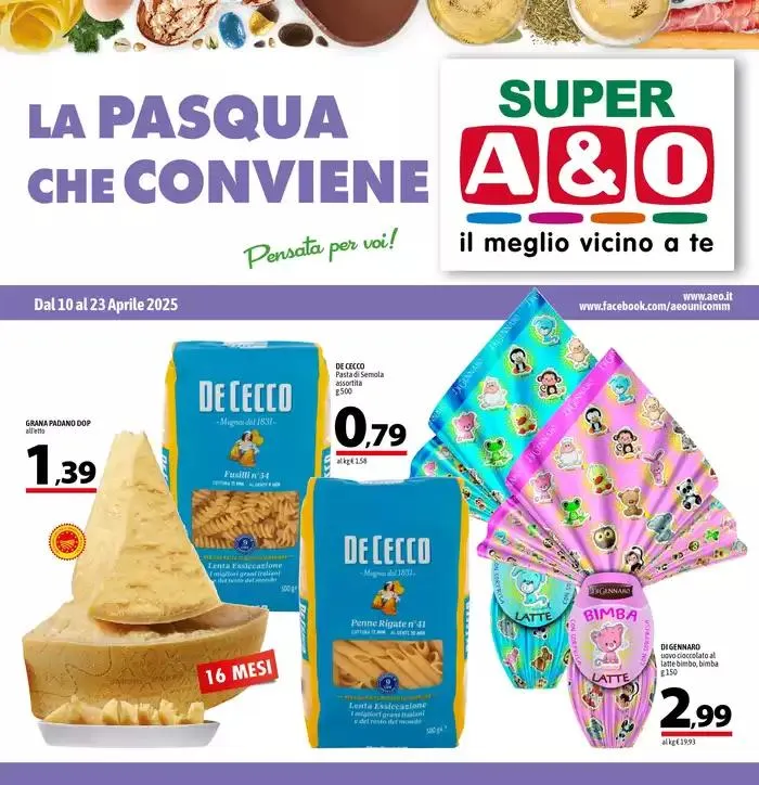 LA PASQUA CHE CONVIENE da 11 aprile a 23 aprile di 2025 - Pagina del volantino 1
