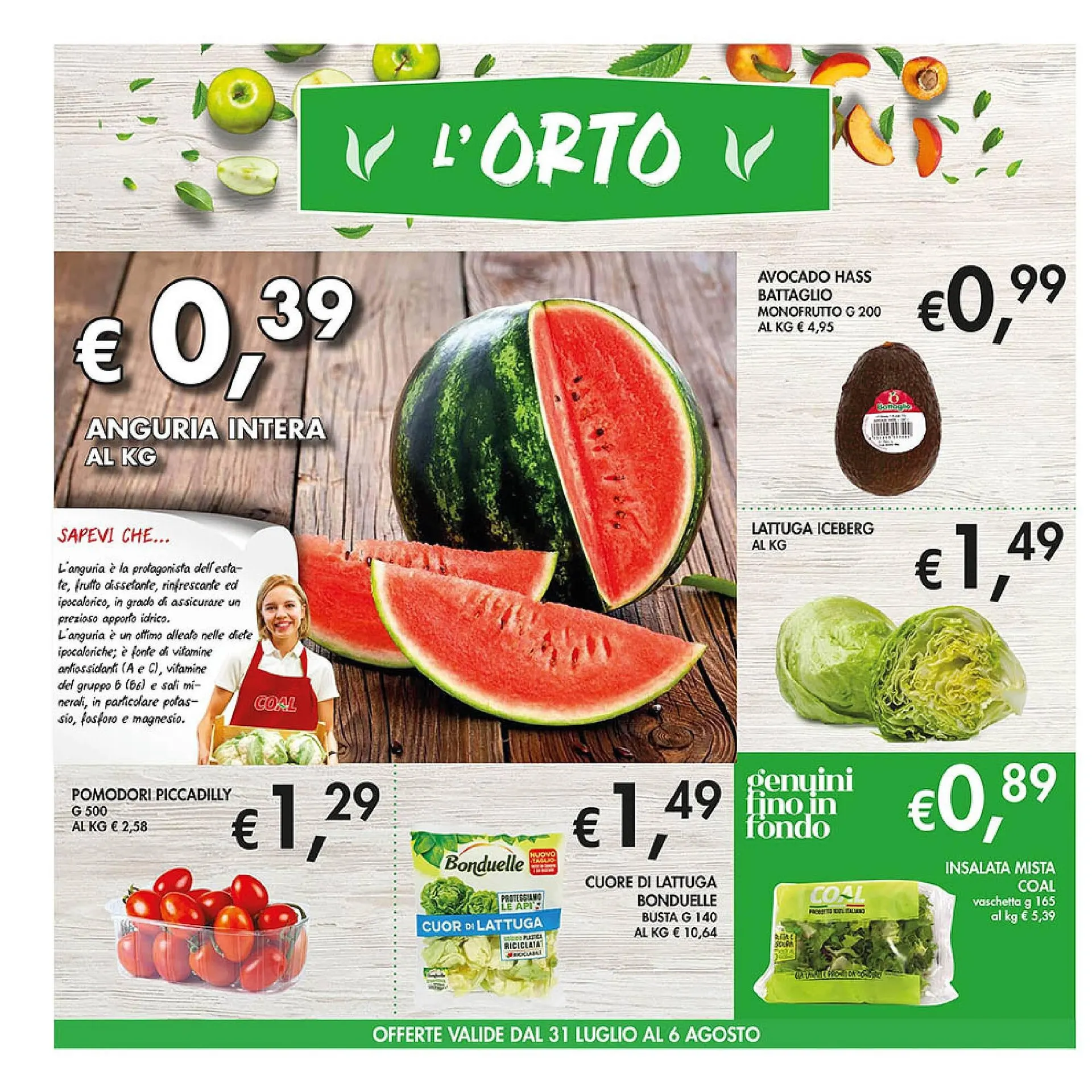 Volantino Coal da 31 luglio a 13 agosto di 2025 - Pagina del volantino 8