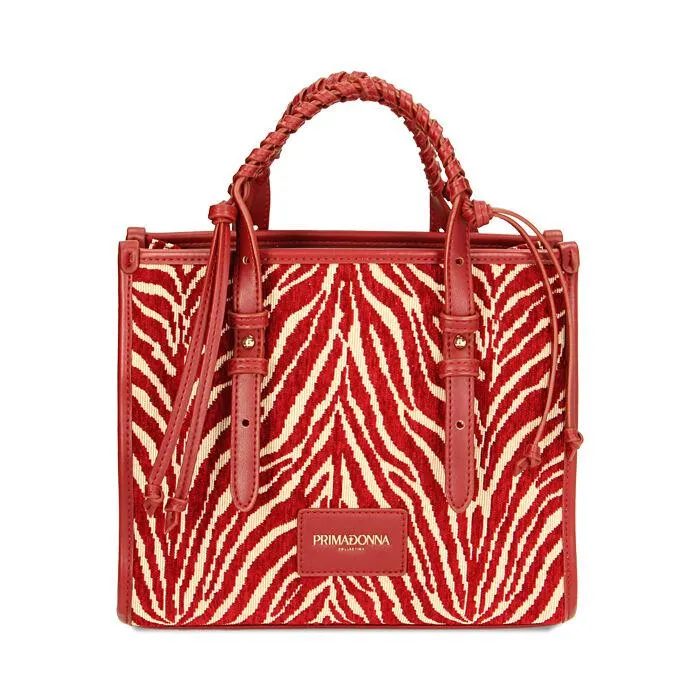 Borsa a mano zebrata