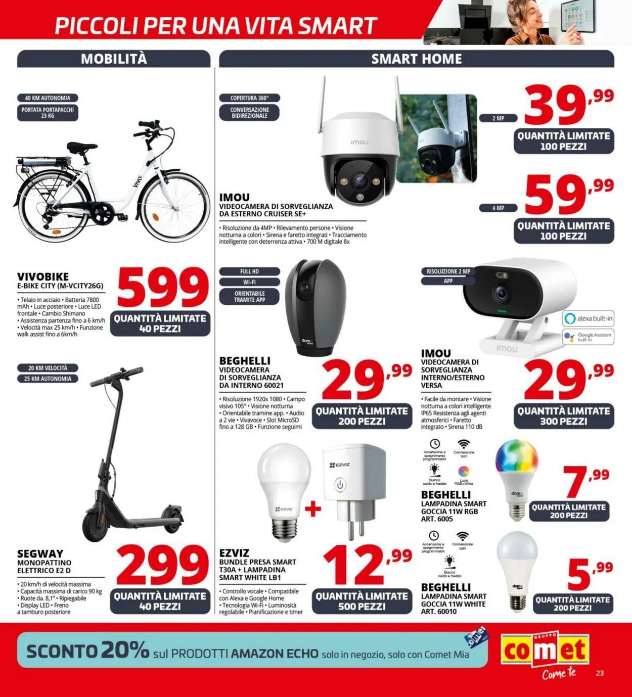 Comet Volantino attuale da 4 gennaio a 17 gennaio di 2024 - Pagina del volantino 23