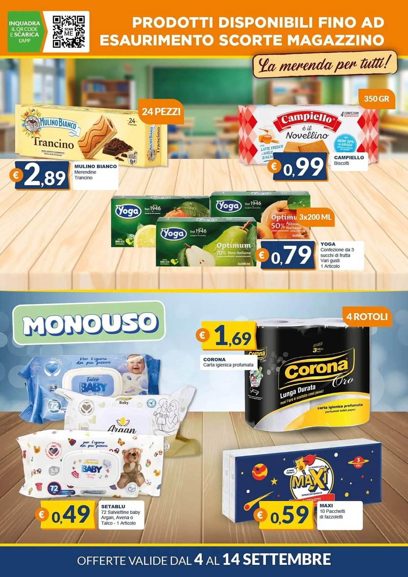 Volantino Mister Risparmio da 2 settembre a 14 settembre di 2025 - Pagina del volantino 6