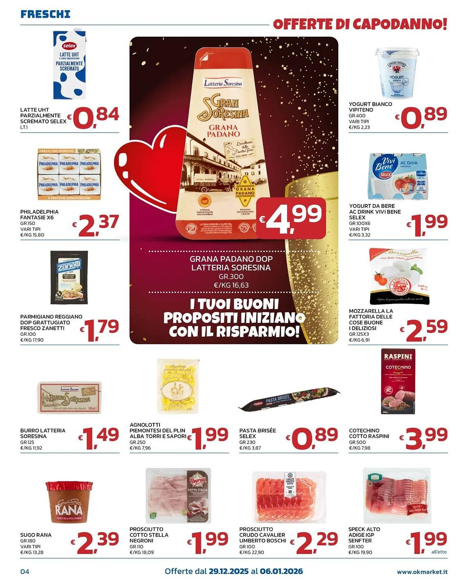 Volantino Ok Market da 29 dicembre a 6 gennaio di 2026 - Pagina del volantino 4