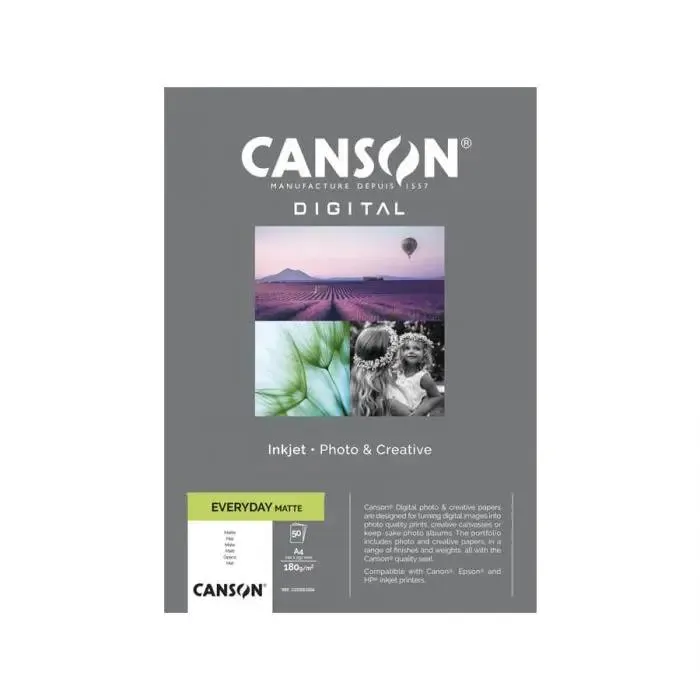 Carta fotografica opaca 50 fogli