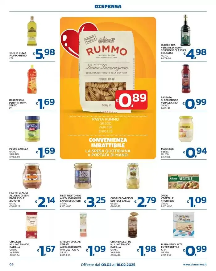 E la festa dei freschissimi! da 3 febbraio a 16 febbraio di 2025 - Pagina del volantino 6