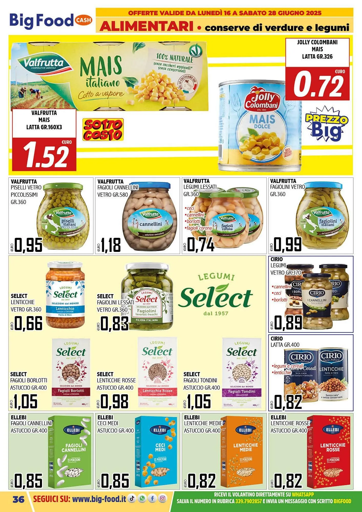 Volantino Big Food da 16 giugno a 28 giugno di 2025 - Pagina del volantino 28