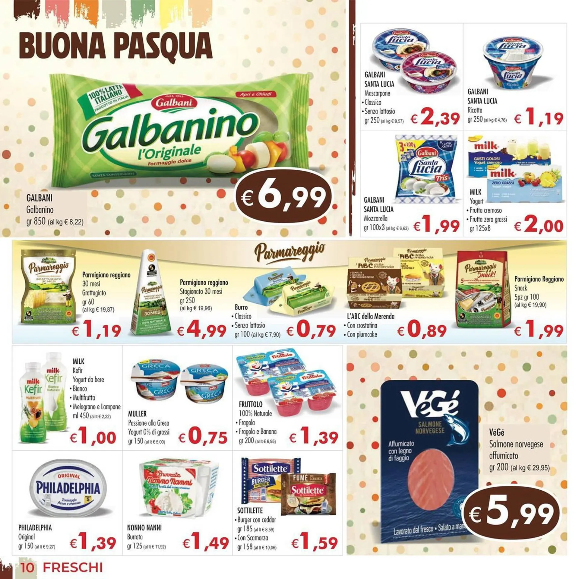 Volantino MerSi Supermercati da 20 marzo a 2 aprile di 2024 - Pagina del volantino 10