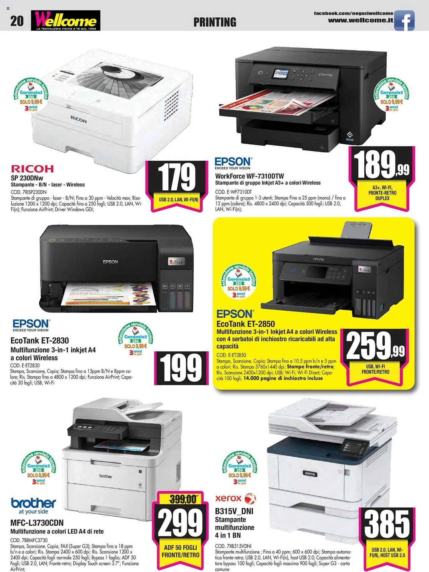 Volantino Wellcome da 18 settembre a 9 ottobre di 2023 - Pagina del volantino 20
