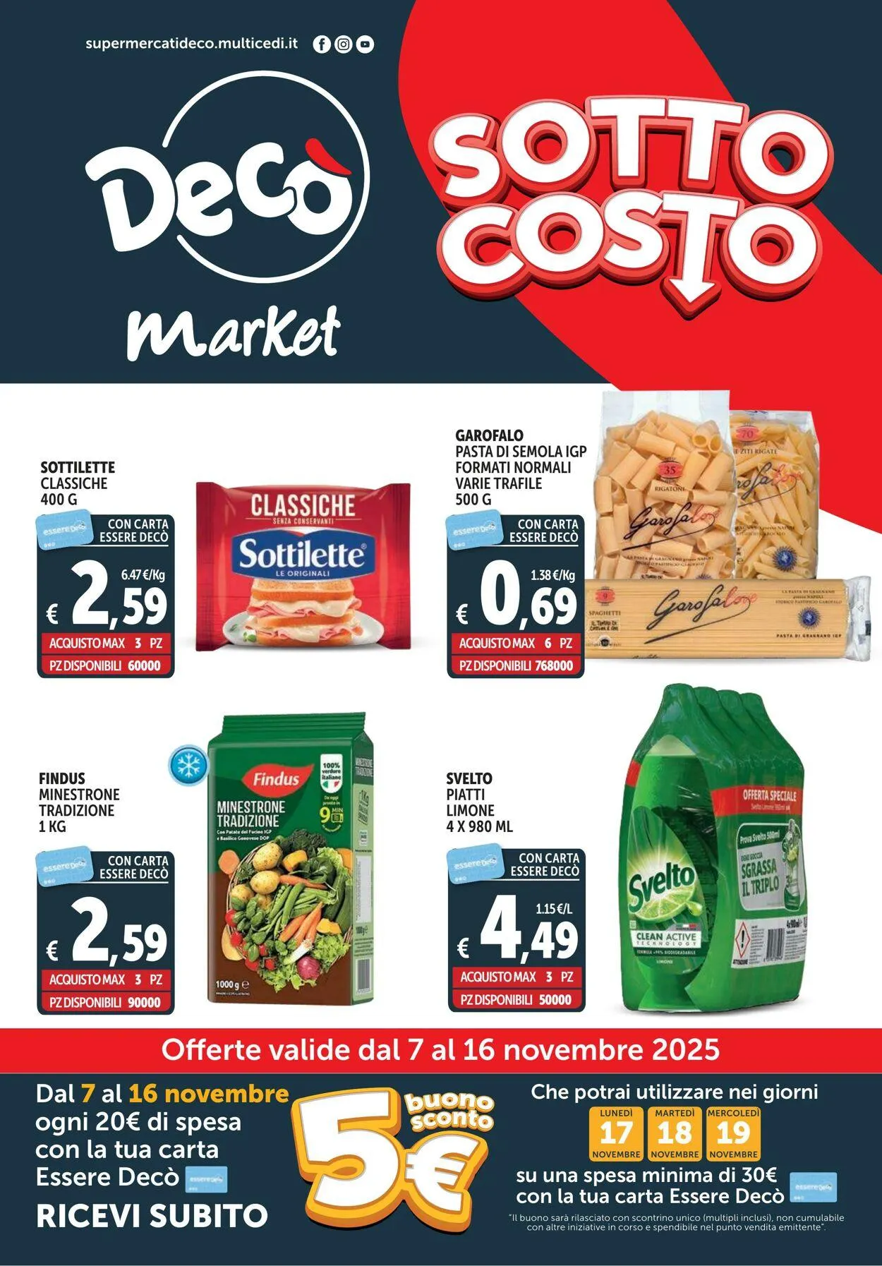 Deco Volantino attuale da 13 novembre a 27 novembre di 2025 - Pagina del volantino 1
