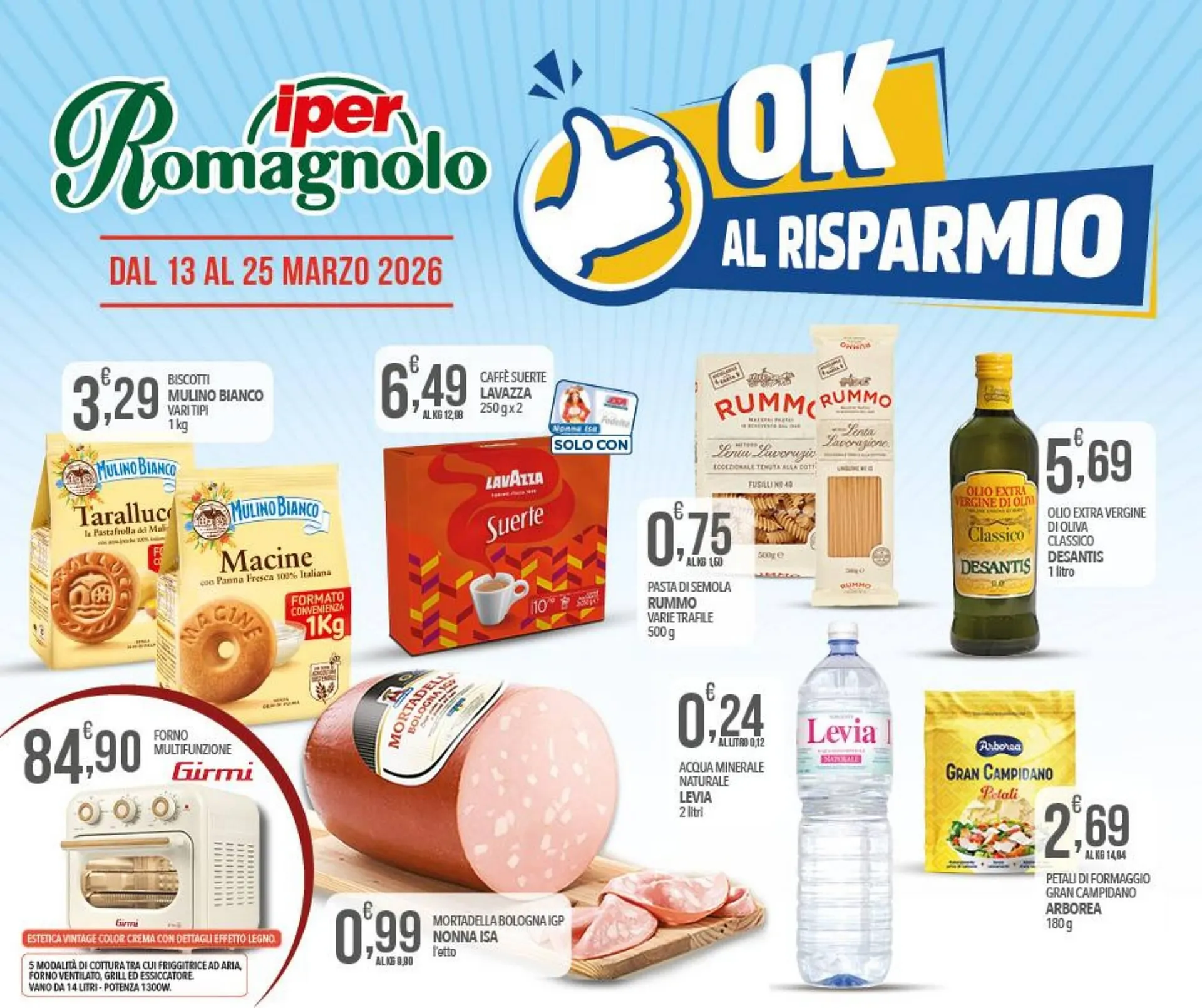 Volantino Iper Romagnolo da 20 marzo a 25 marzo di 2026 - Pagina del volantino 1