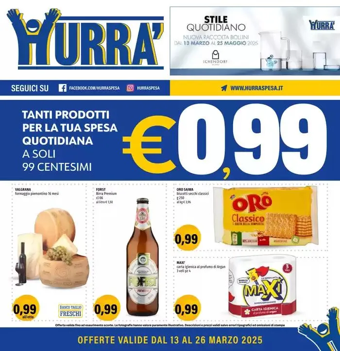 Tanti prodotti per la tua spesa da 13 marzo a 26 marzo di 2025 - Pagina del volantino 1