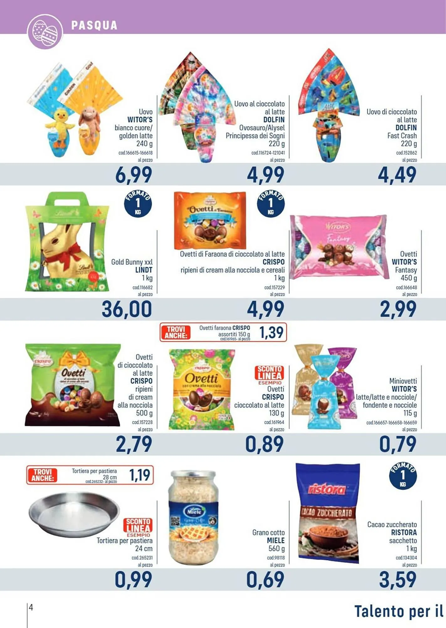 Volantino Talento Professional Store da 11 marzo a 24 marzo di 2024 - Pagina del volantino 4