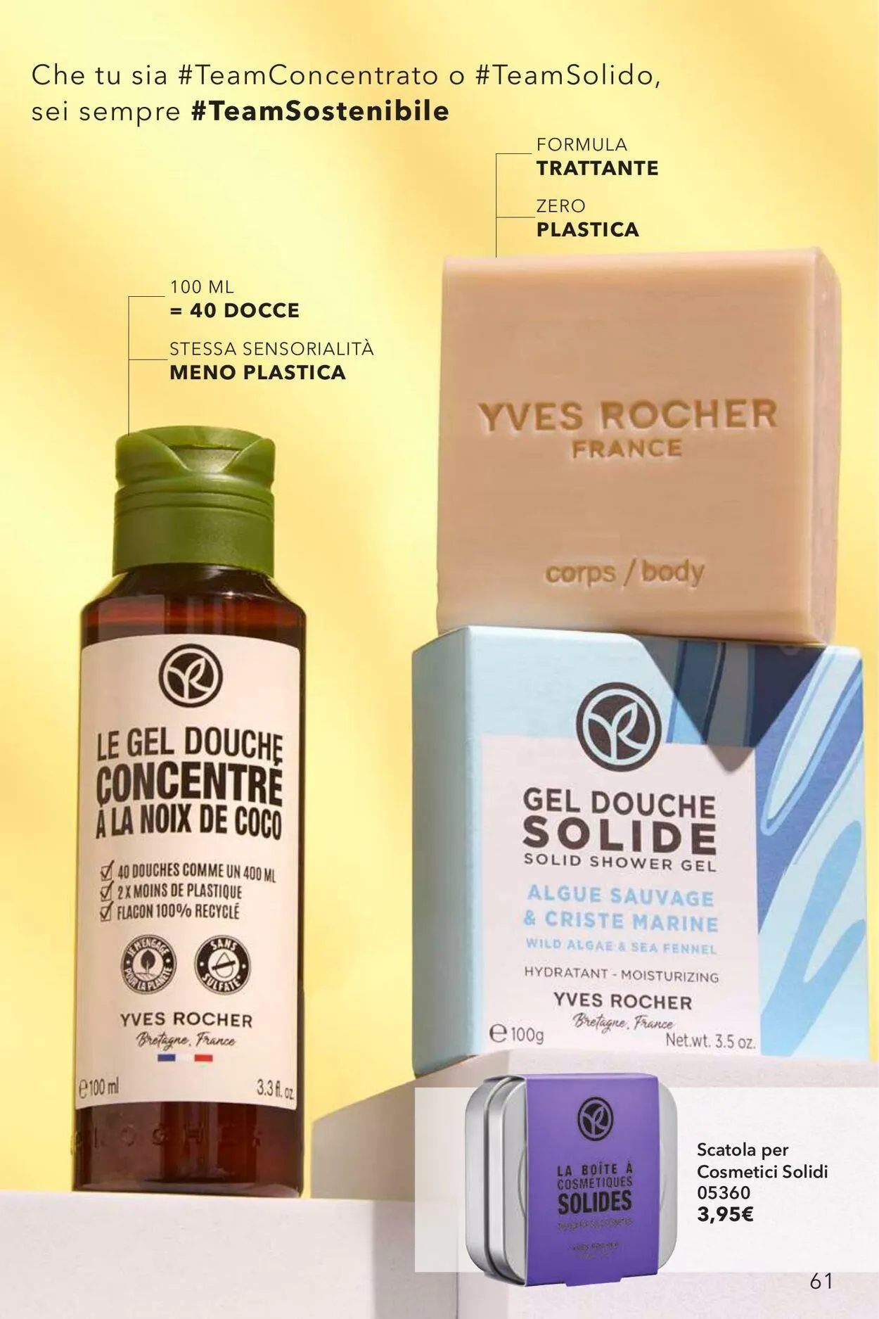 Yves Rocher Volantino attuale da 31 luglio a 28 agosto di 2025 - Pagina del volantino 61