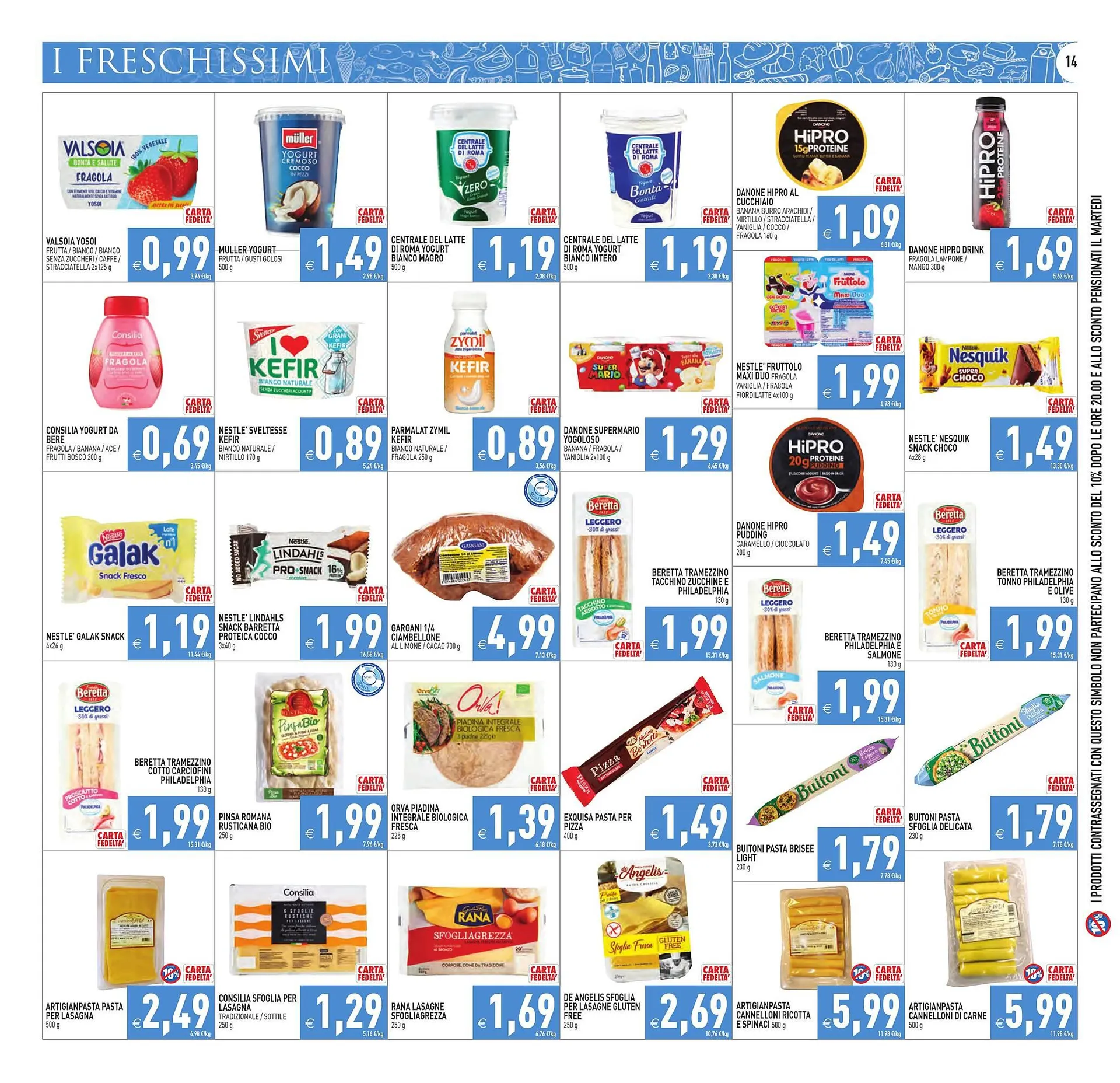 Volantino Supermercati Agorà da 18 agosto a 25 agosto di 2025 - Pagina del volantino 14