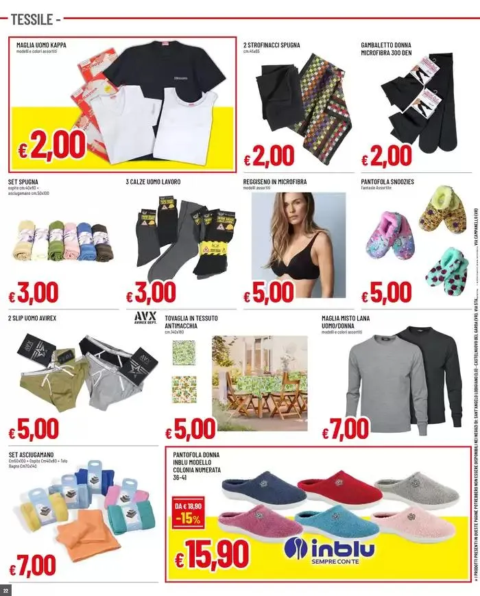 TANTI PRODOTTI A 1 - 2 - 3 € da 6 febbraio a 19 febbraio di 2025 - Pagina del volantino 22