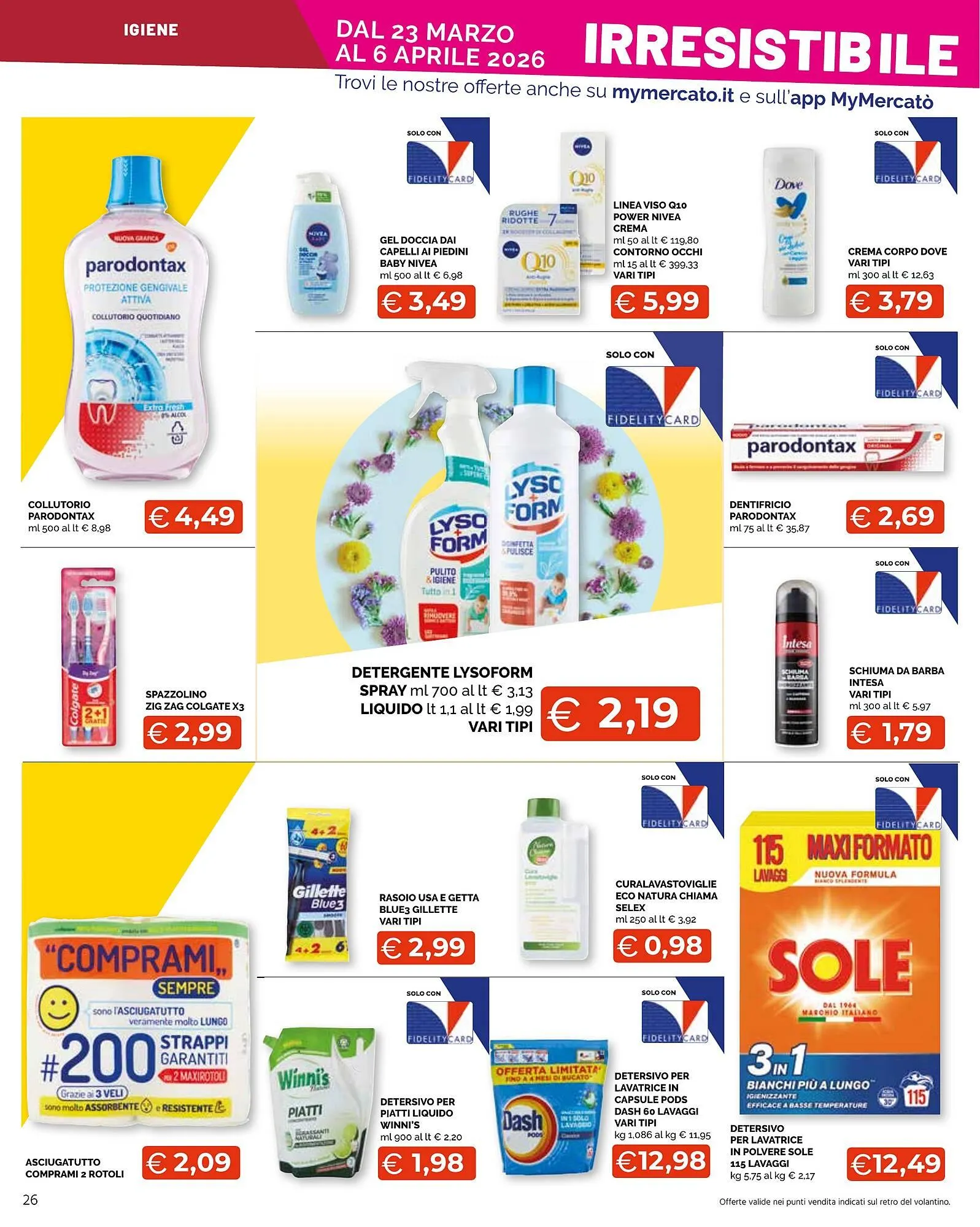 Volantino Mercatò Extra da 23 marzo a 26 marzo di 2026 - Pagina del volantino 26