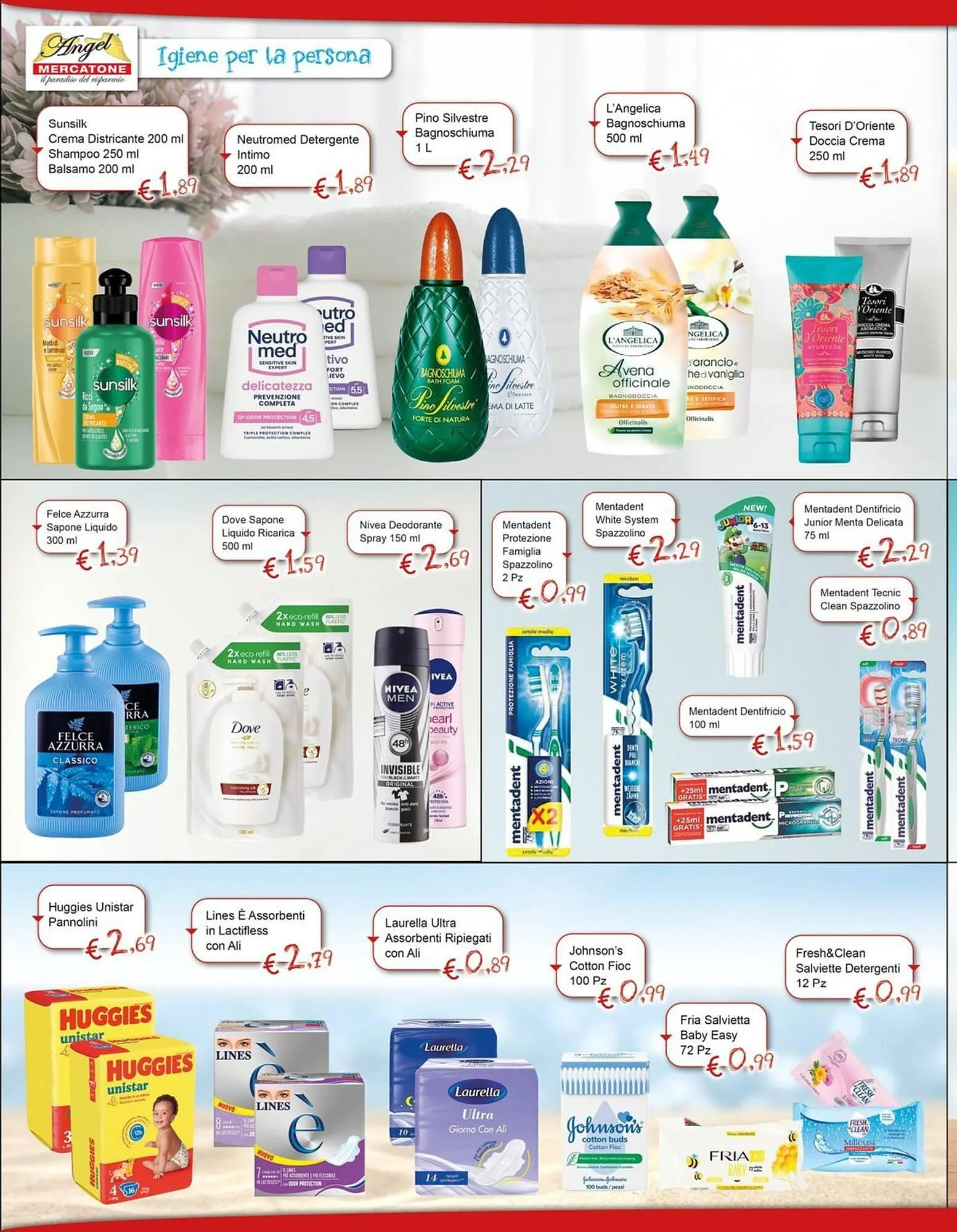 Volantino Angel Mercatone da 6 giugno a 22 giugno di 2025 - Pagina del volantino 12