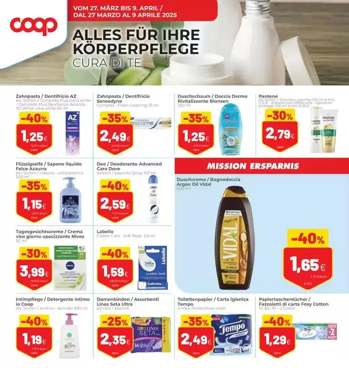 Rabatte bis zu 40% da 27 marzo a 9 aprile di 2025 - Pagina del volantino 18
