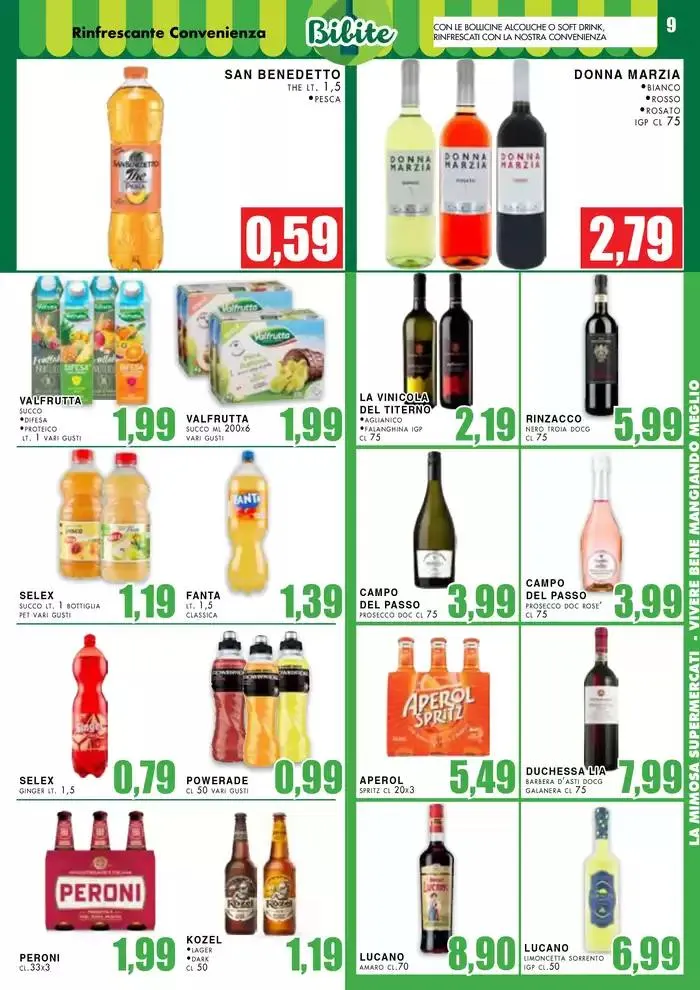 Sboccia Convenienza da 17 marzo a 26 marzo di 2025 - Pagina del volantino 9