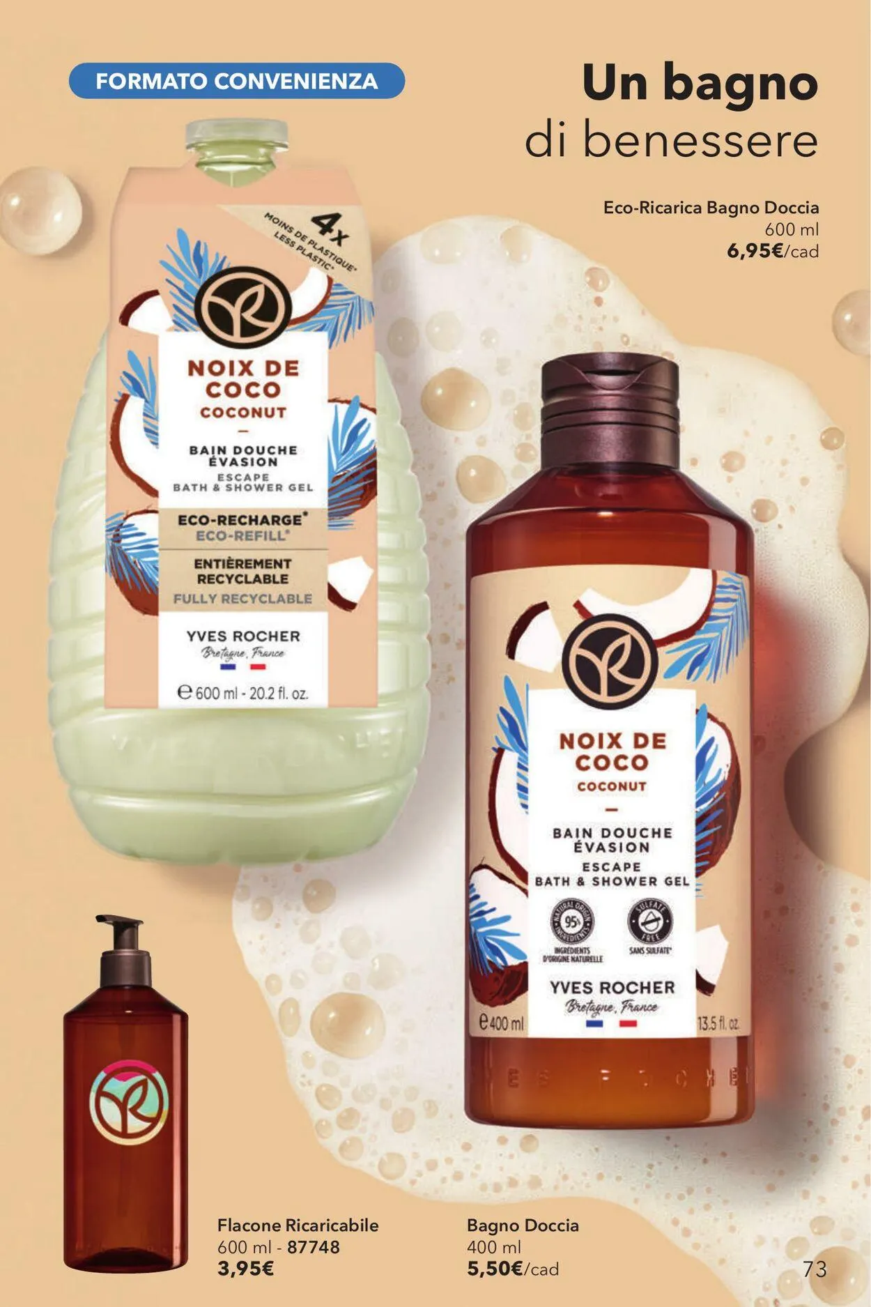 Yves Rocher Volantino attuale da 11 settembre a 25 settembre di 2025 - Pagina del volantino 73
