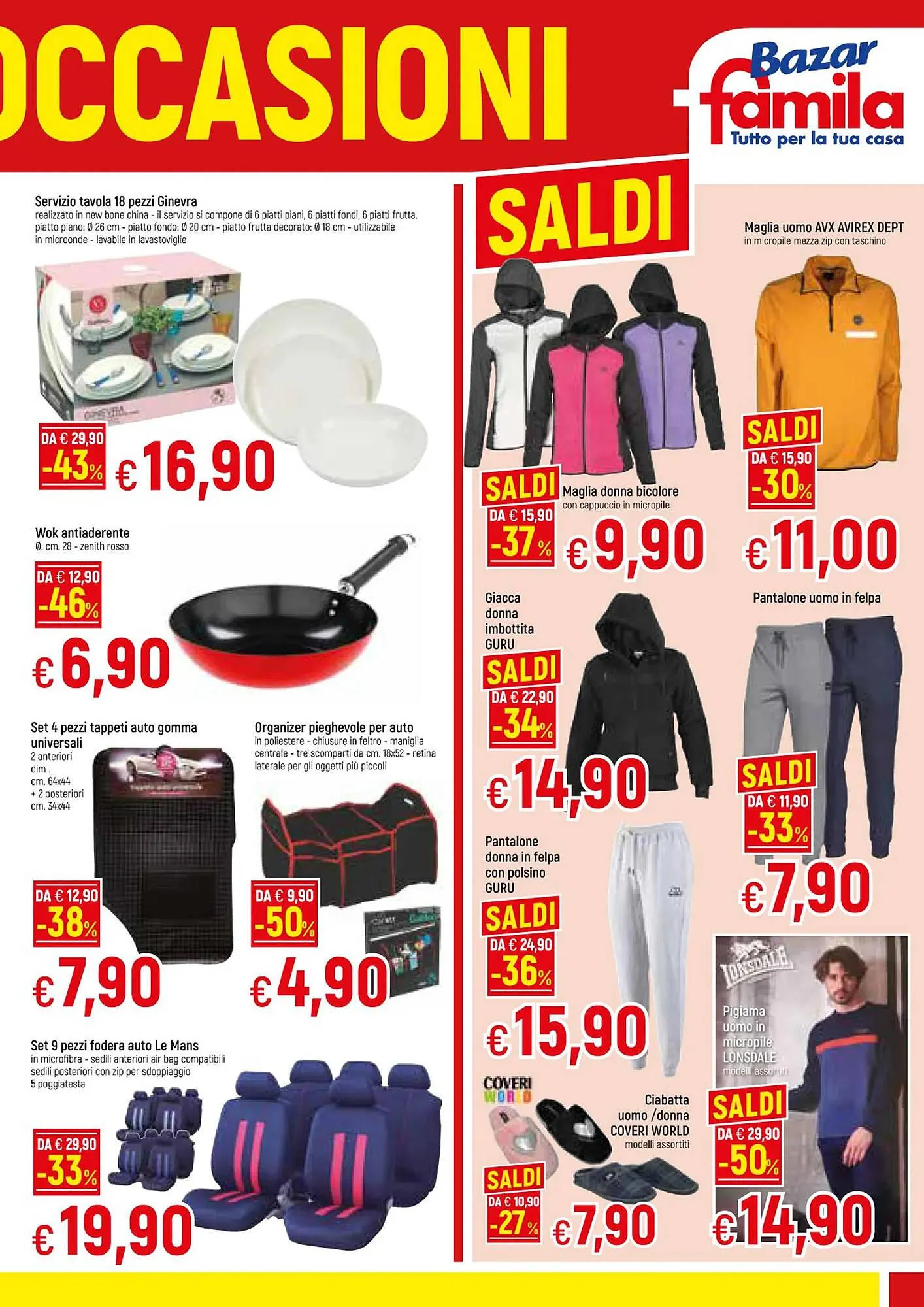 Volantino Famila Bazar da 11 gennaio a 24 gennaio di 2024 - Pagina del volantino 3