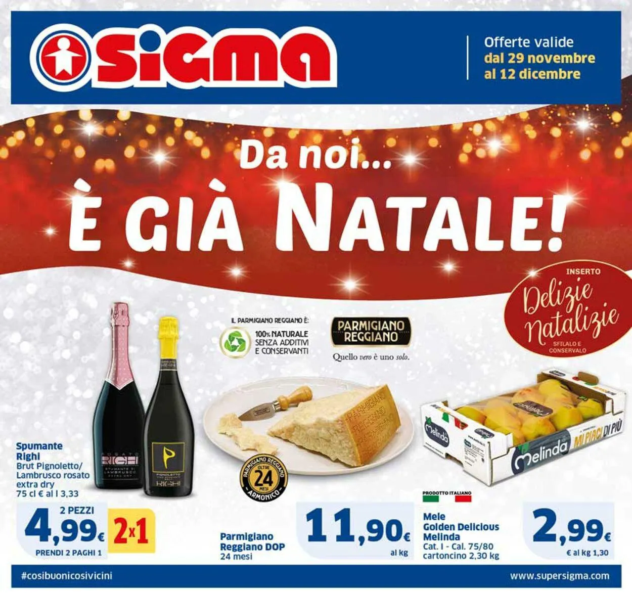 Sigma - Bologna Volantino attuale da 29 novembre a 12 dicembre di 2023 - Pagina del volantino 1