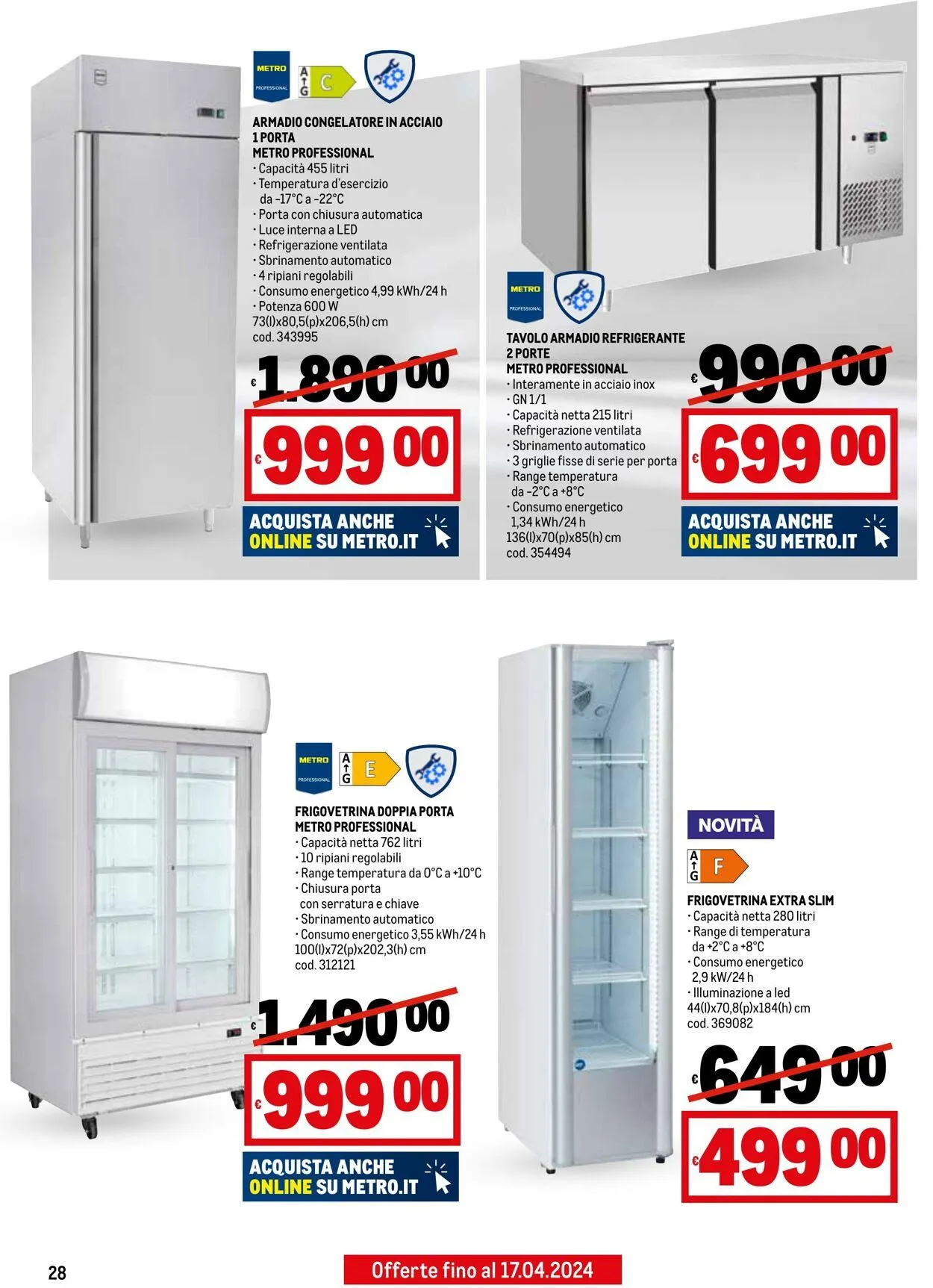 Metro Volantino attuale da 22 ottobre a 5 novembre di 2025 - Pagina del volantino 28