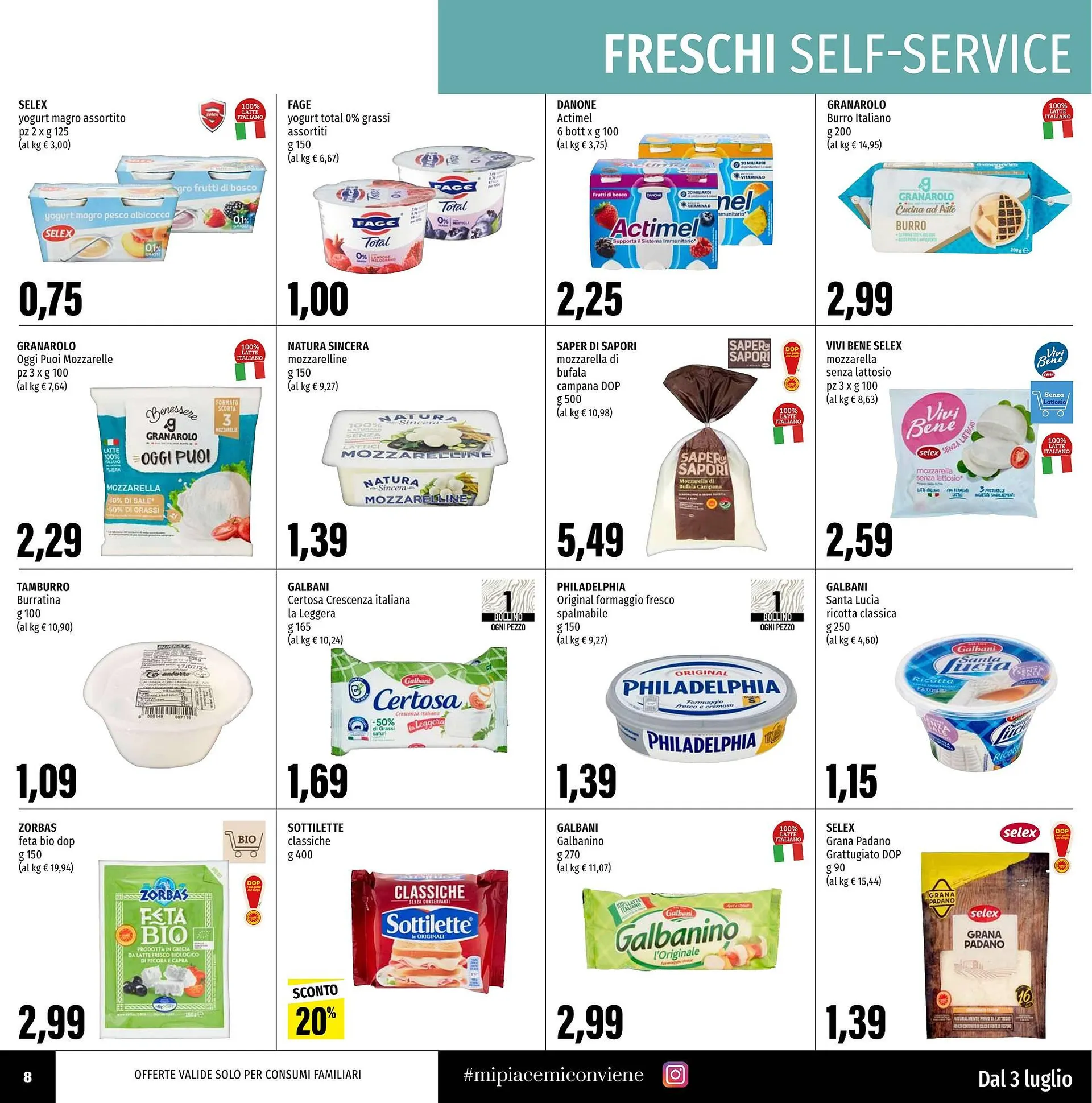 Volantino Emi Supermercati da 3 luglio a 16 luglio di 2025 - Pagina del volantino 8