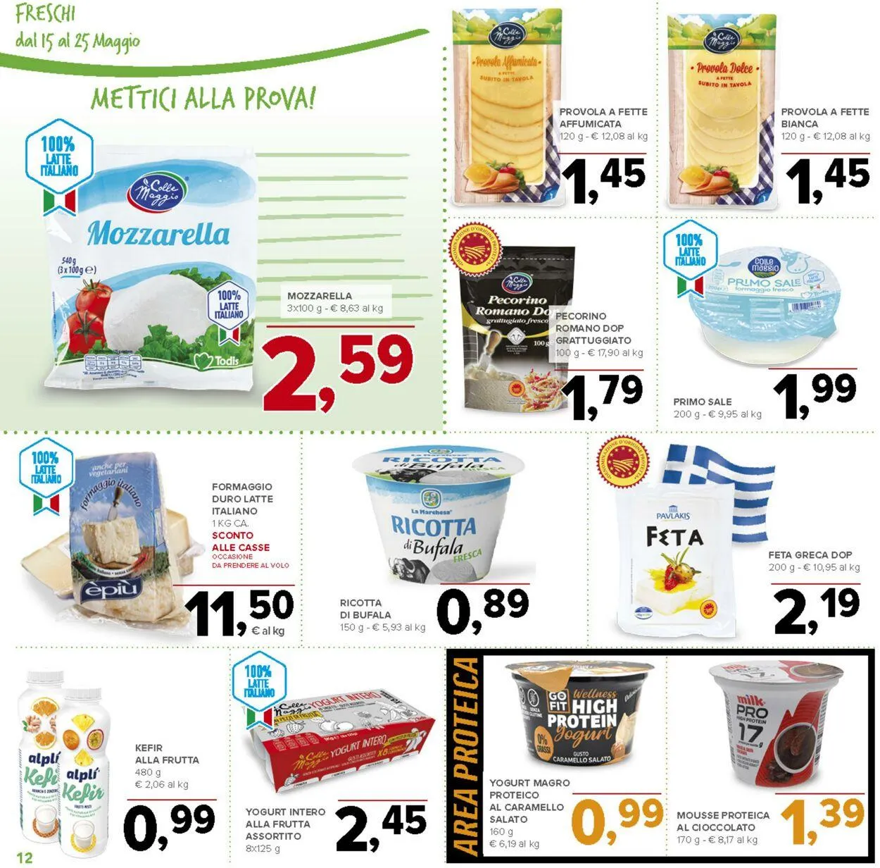 Todis Volantino attuale da 9 luglio a 23 luglio di 2025 - Pagina del volantino 12