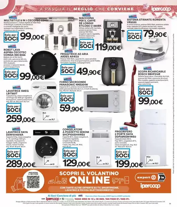 40 prodotti al 40% di sconto da 7 aprile a 21 aprile di 2025 - Pagina del volantino 35