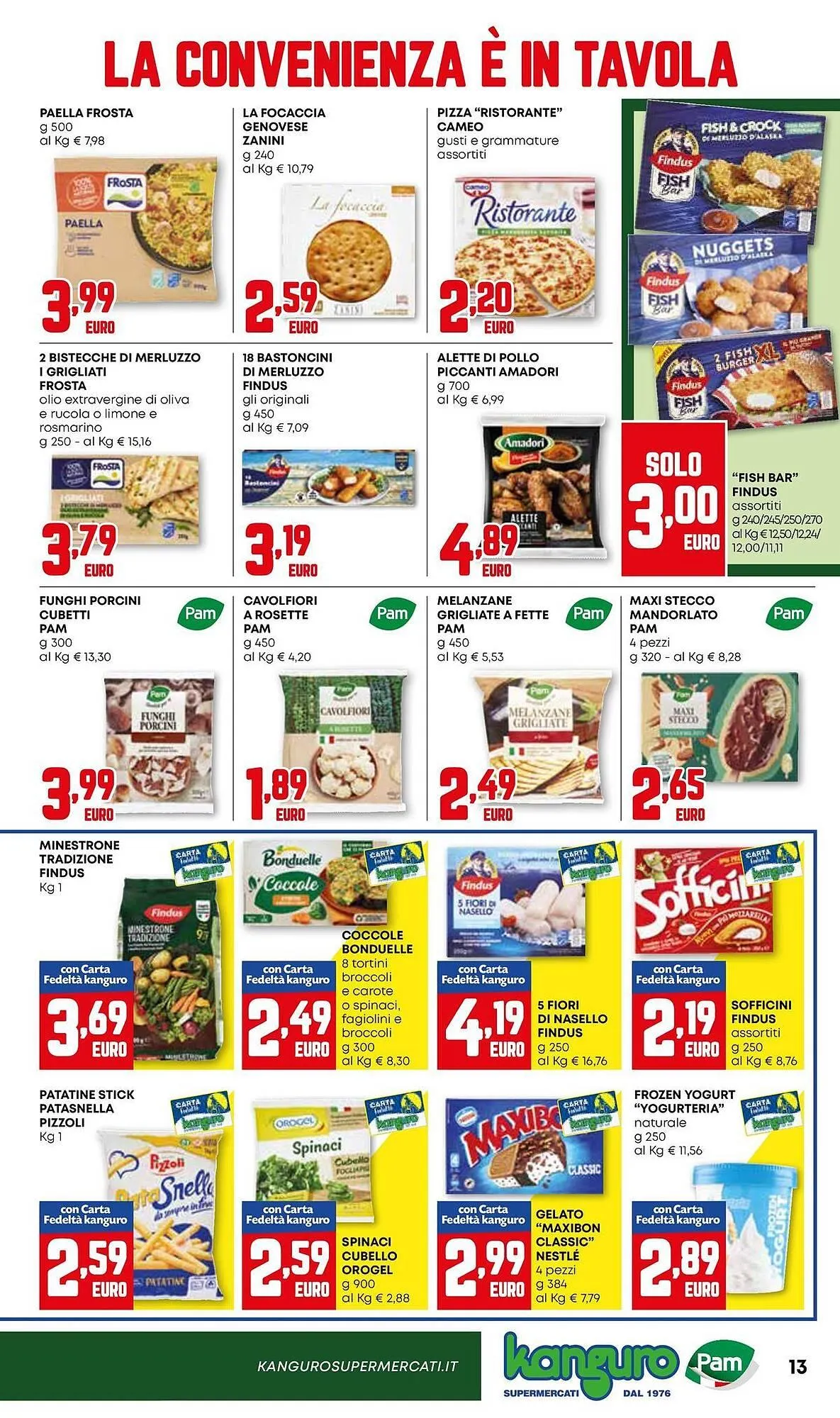 Volantino Kanguro da 12 marzo a 25 marzo di 2026 - Pagina del volantino 13