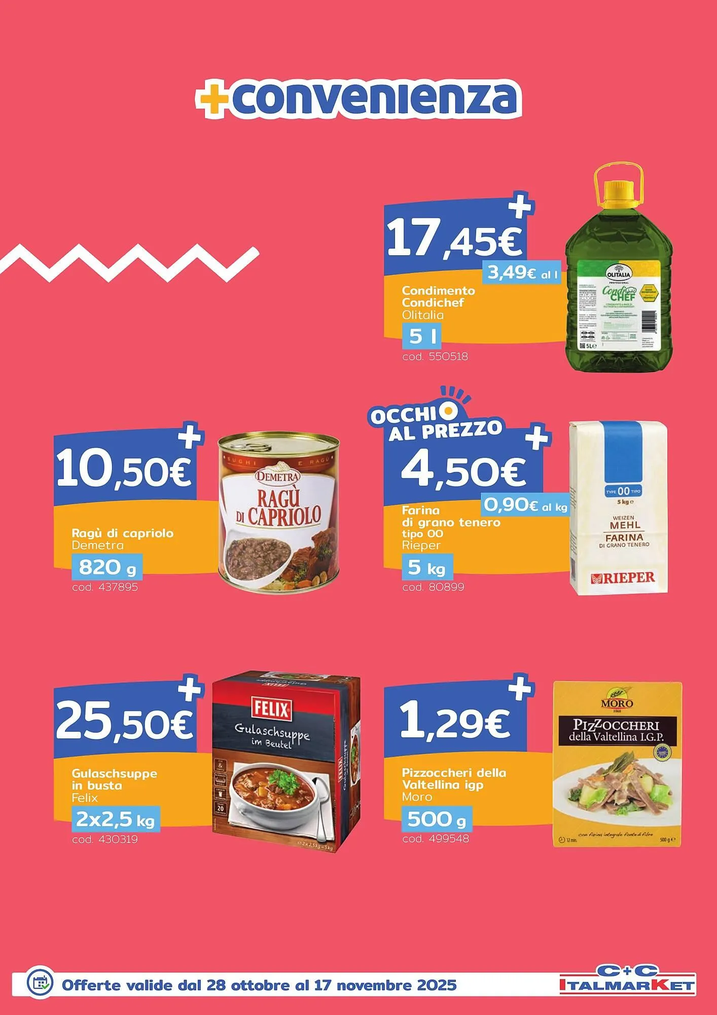 Volantino C+C Italmarket da 28 ottobre a 17 novembre di 2025 - Pagina del volantino 8