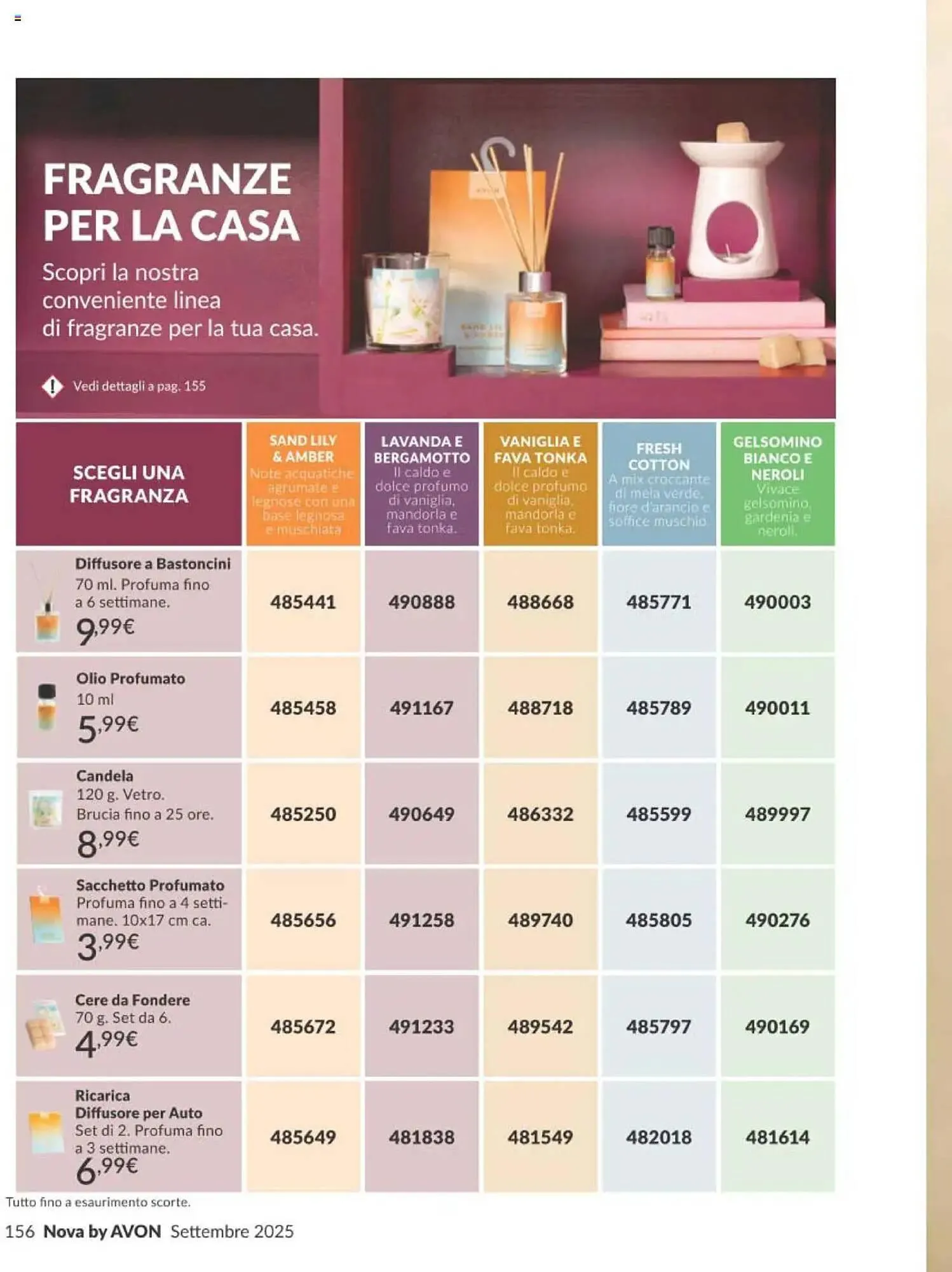 Volantino Avon da 1 settembre a 30 settembre di 2025 - Pagina del volantino 156