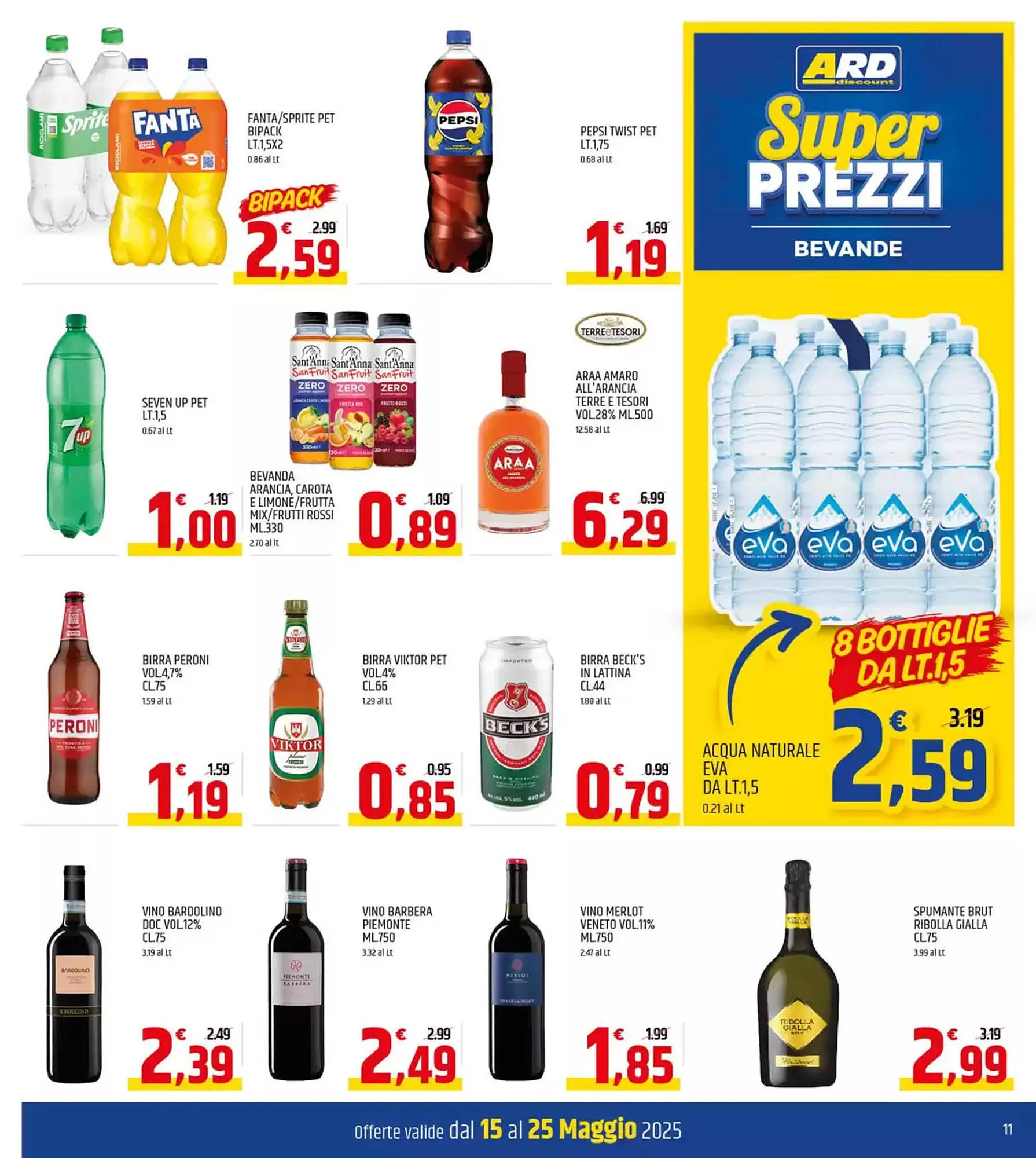 Volantino Ard Discount da 15 maggio a 25 maggio di 2025 - Pagina del volantino 11