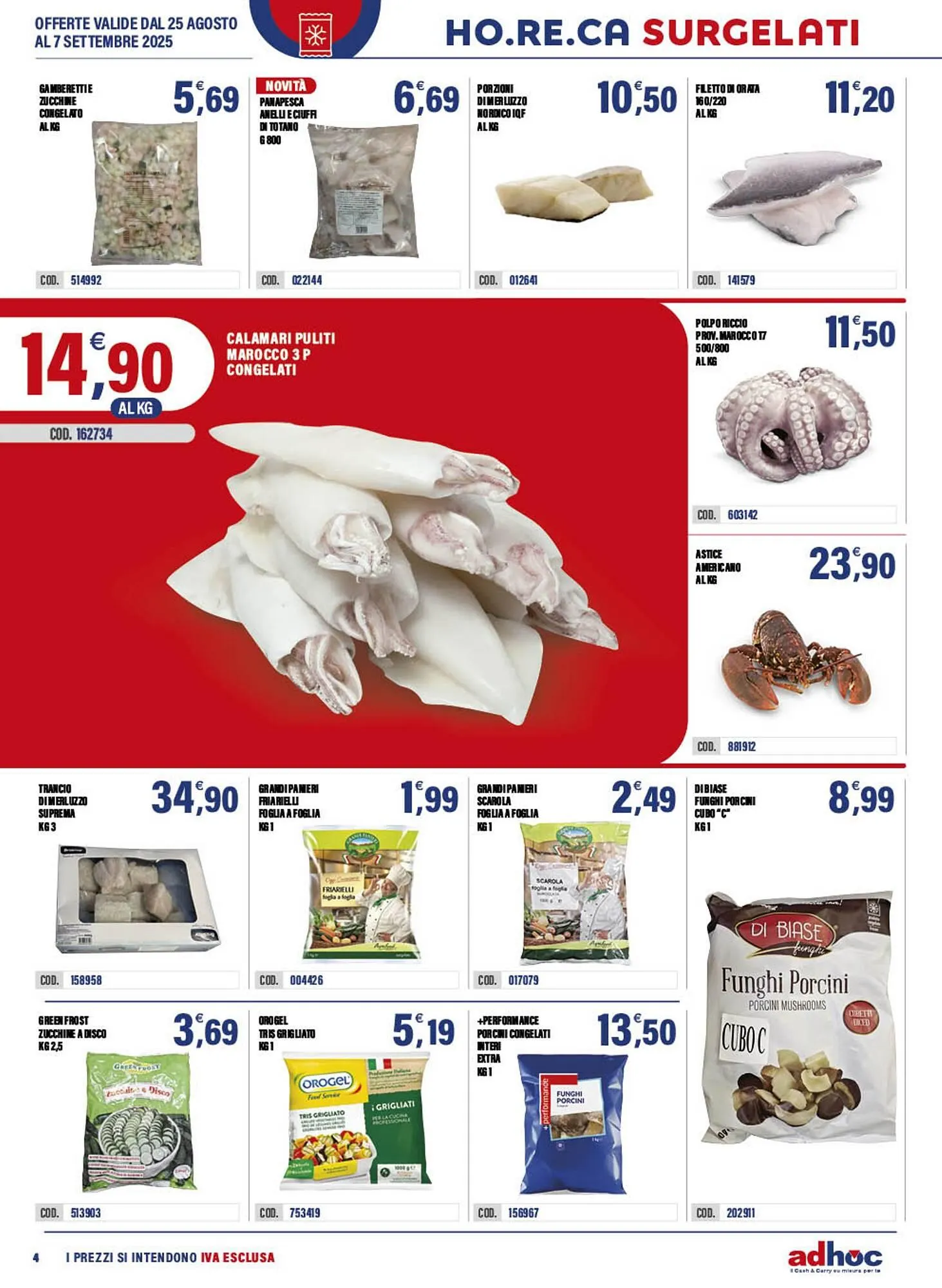 Volantino Adhoc da 25 agosto a 7 settembre di 2025 - Pagina del volantino 4