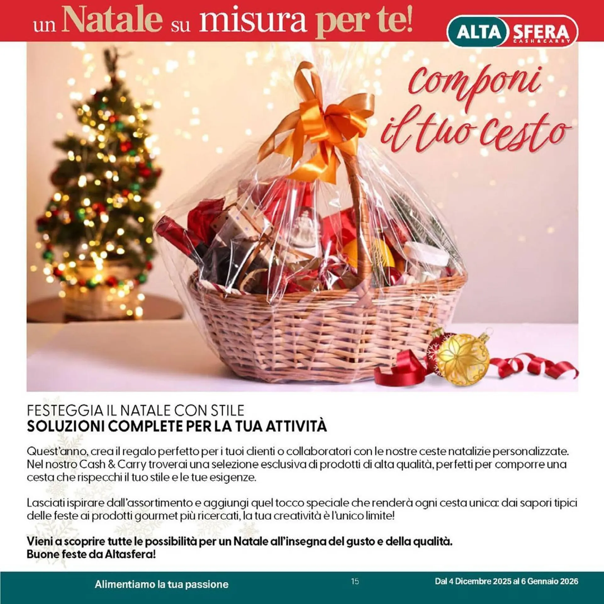 Volantino Altasfera da 4 dicembre a 6 gennaio di 2026 - Pagina del volantino 15