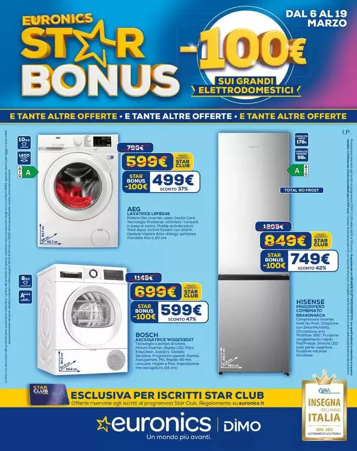 Star bonus 100€ da 6 marzo a 19 marzo di 2025 - Pagina del volantino 1
