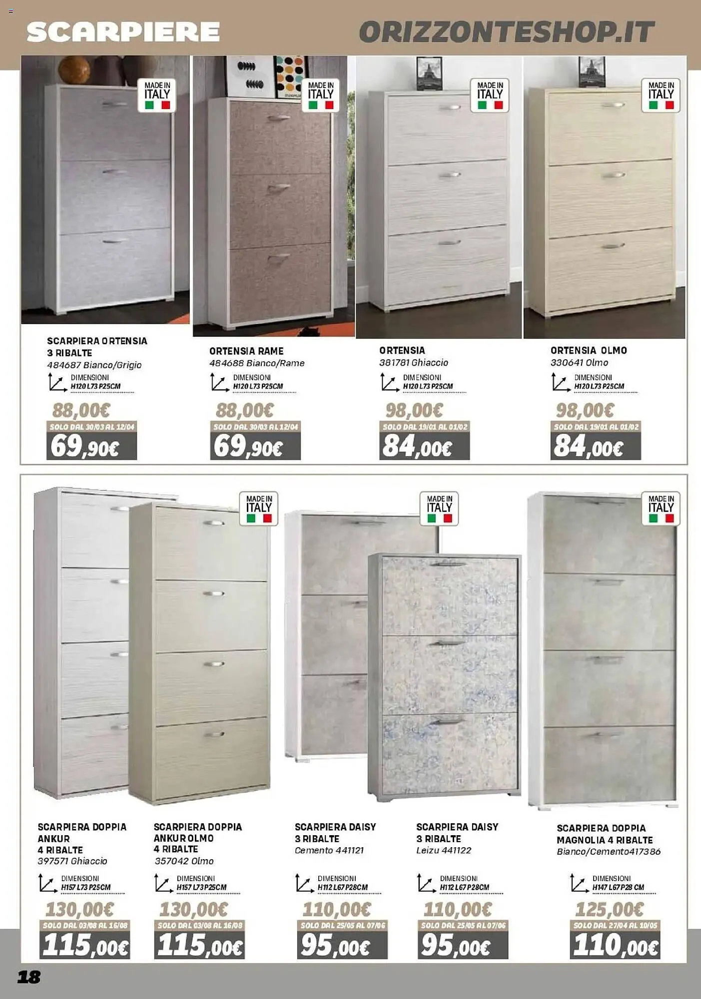 Volantino Orizzonte da 16 gennaio a 27 settembre di 2026 - Pagina del volantino 18