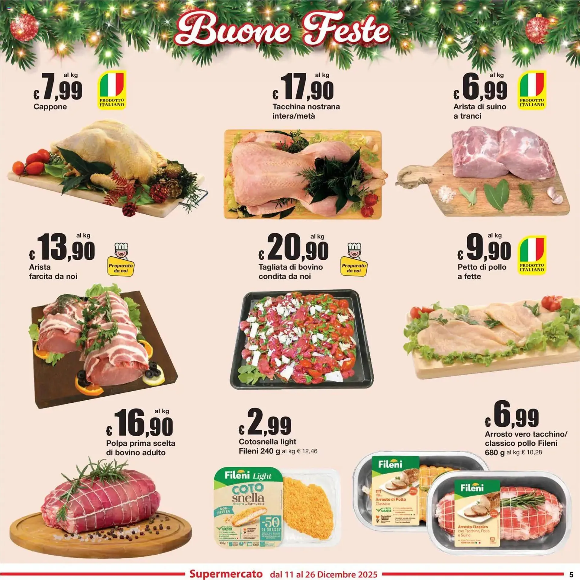 Volantino Sì con te da 11 dicembre a 26 dicembre di 2025 - Pagina del volantino 5