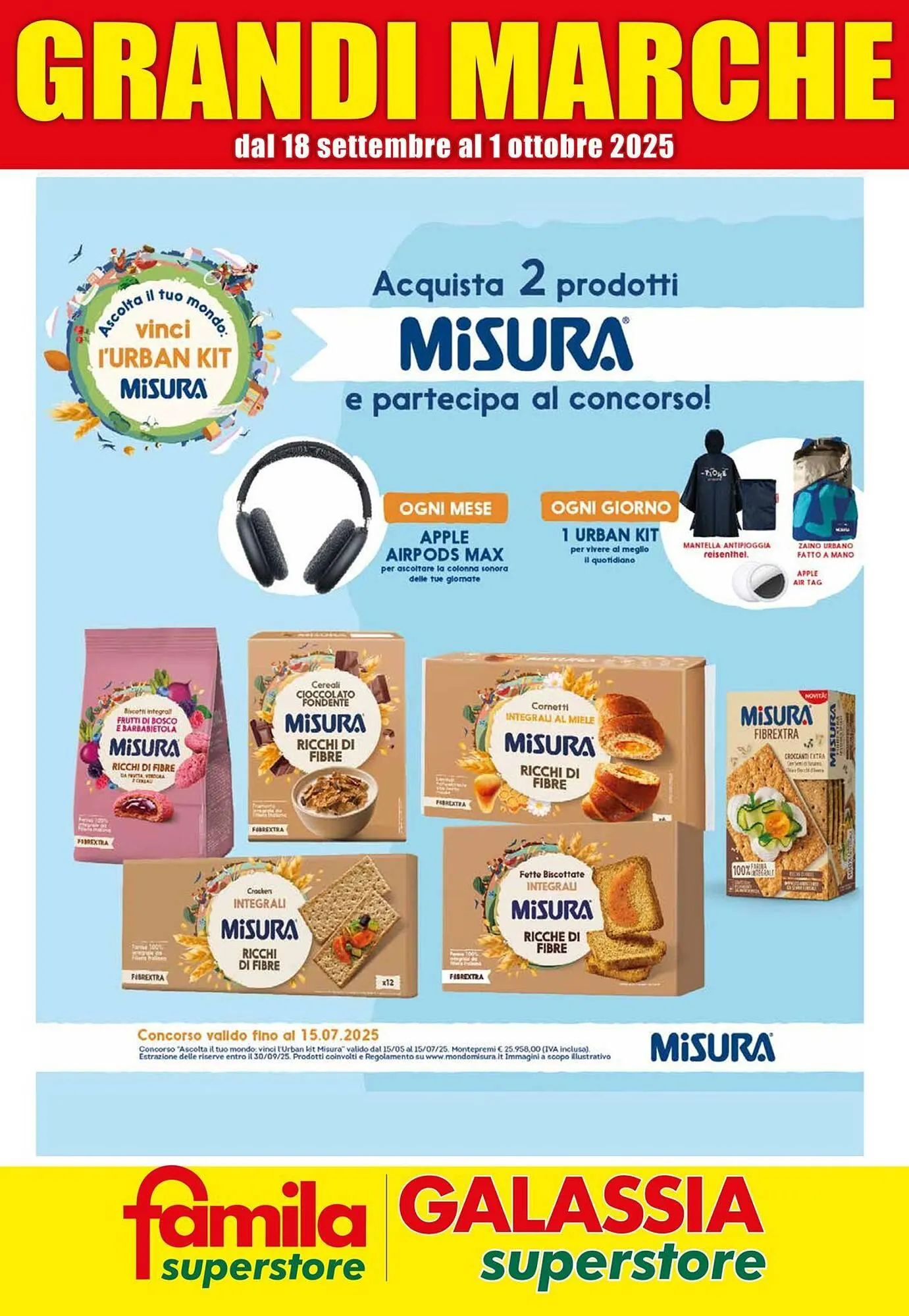 Volantino Famila Superstore da 18 settembre a 1 ottobre di 2025 - Pagina del volantino 1