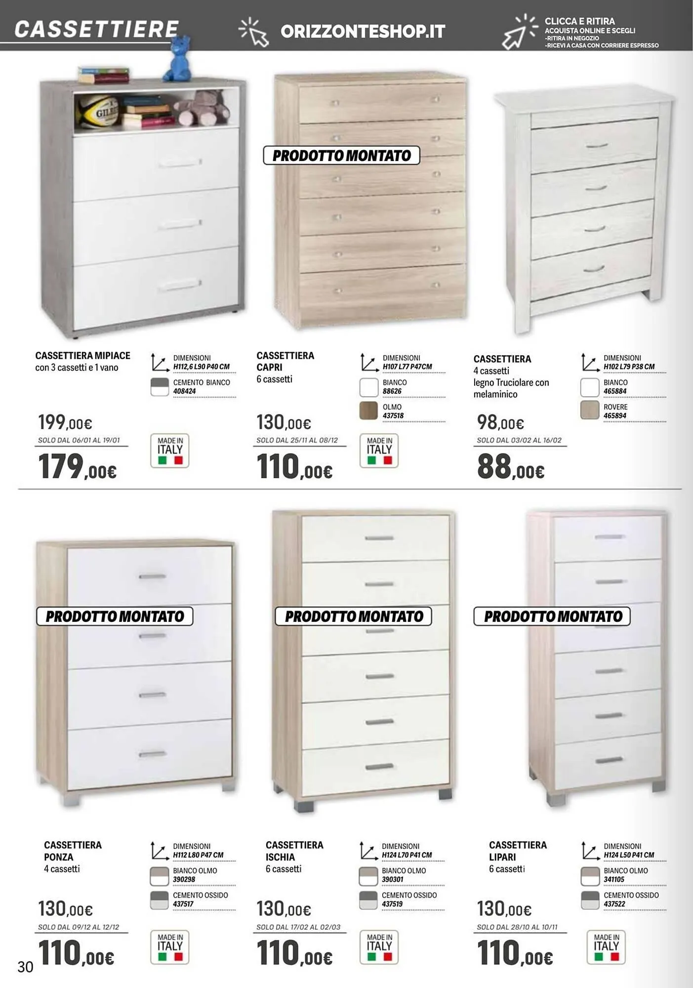 Volantino Orizzonte da 11 febbraio a 30 aprile di 2025 - Pagina del volantino 30