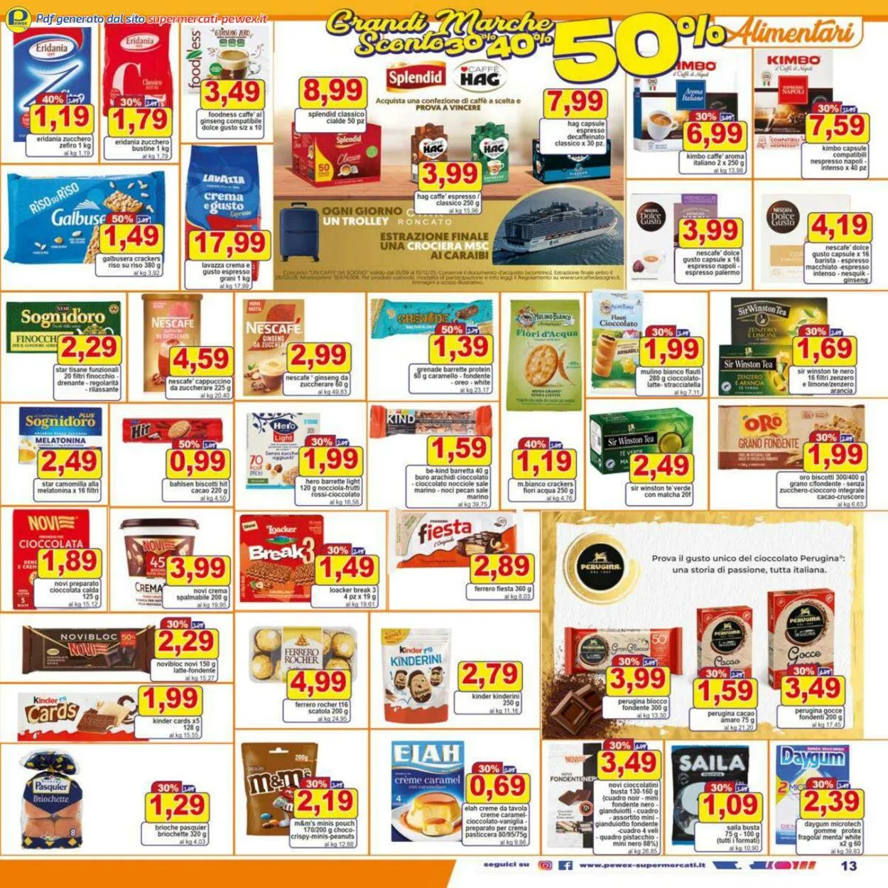 Pewex Volantino attuale da 11 novembre a 25 novembre di 2025 - Pagina del volantino 13