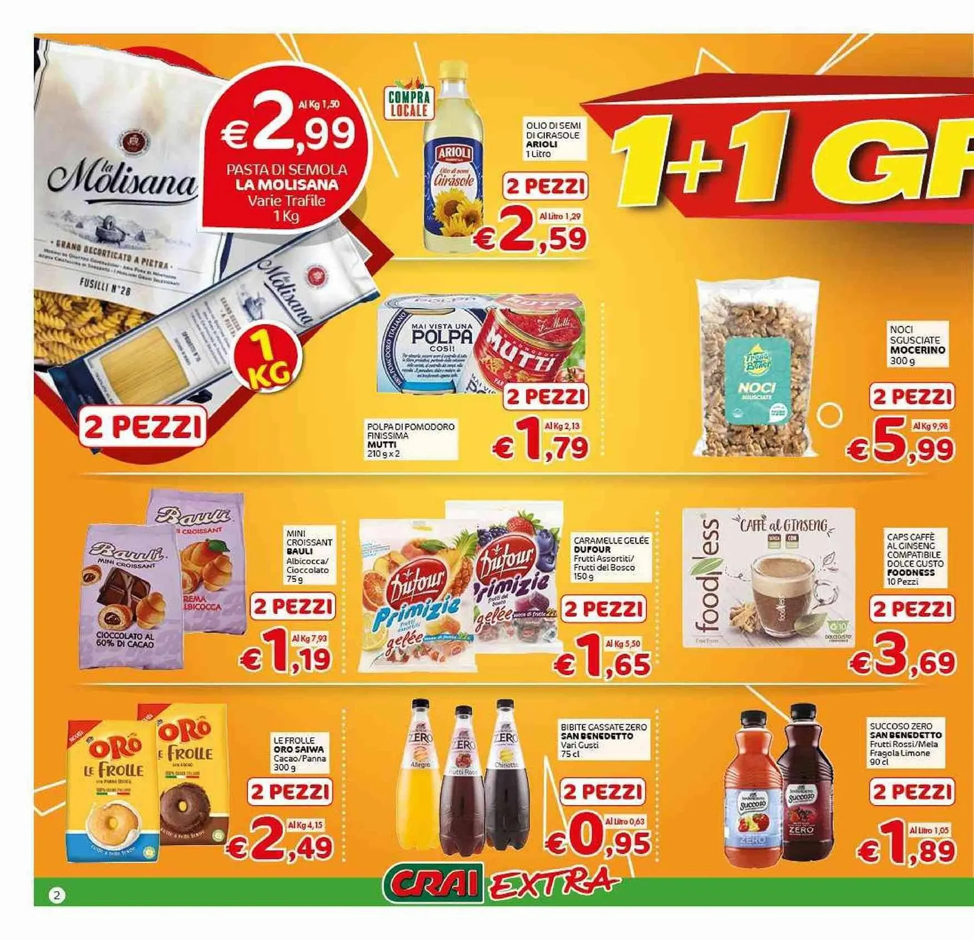 Volantino Crai Extra da 2 maggio a 15 maggio di 2024 - Pagina del volantino 2