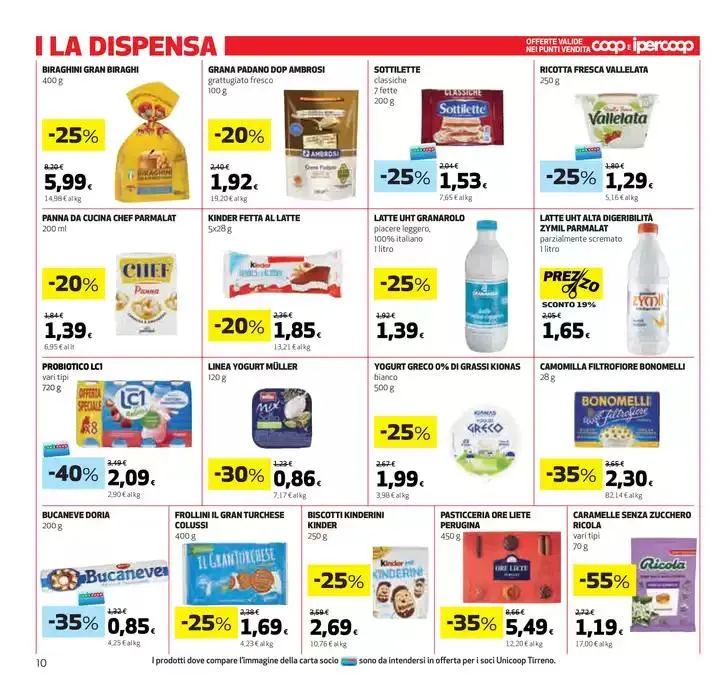 Sottocosto da 30 gennaio a 12 febbraio di 2025 - Pagina del volantino 10