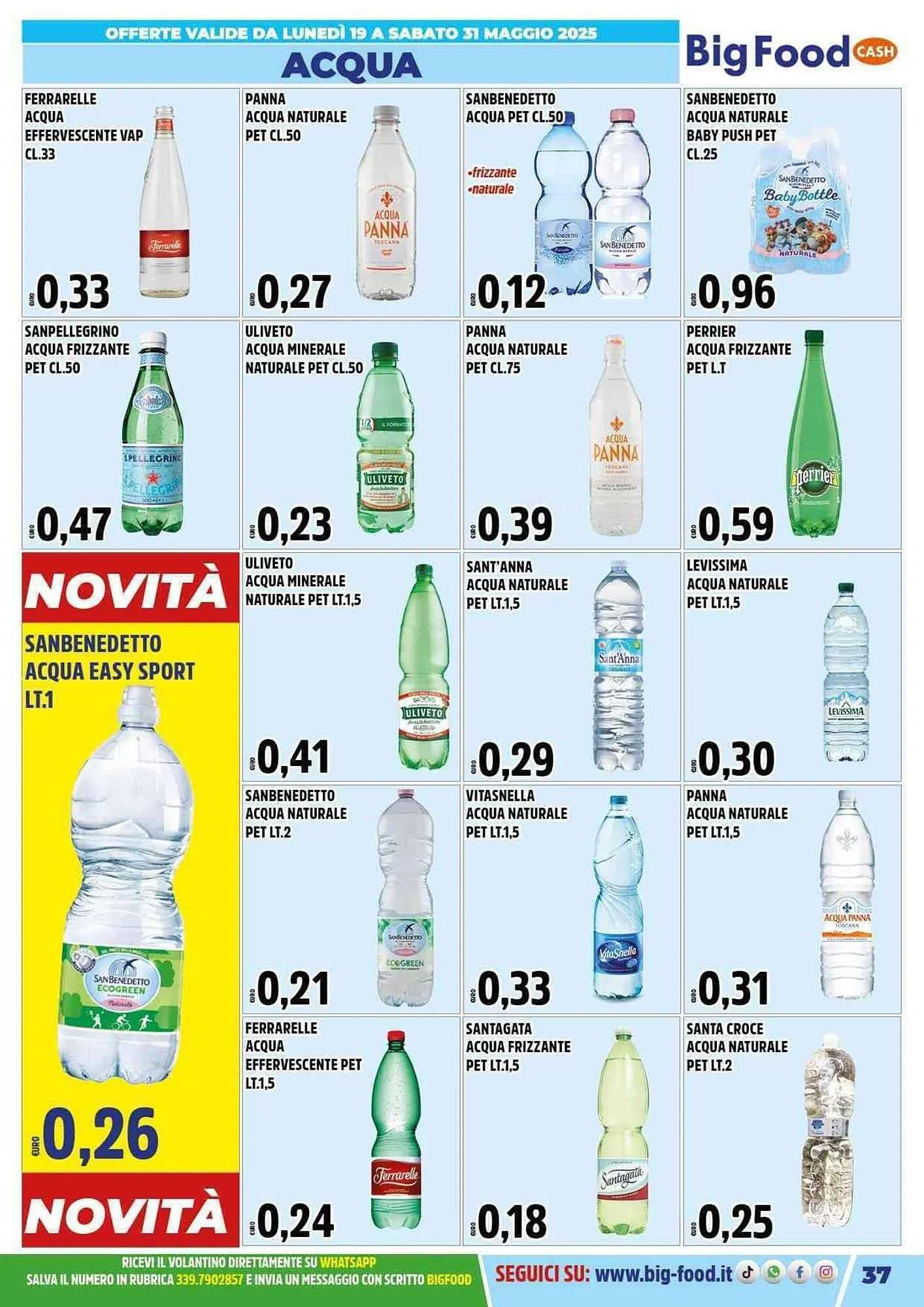 Volantino Big Food da 19 maggio a 31 maggio di 2025 - Pagina del volantino 37