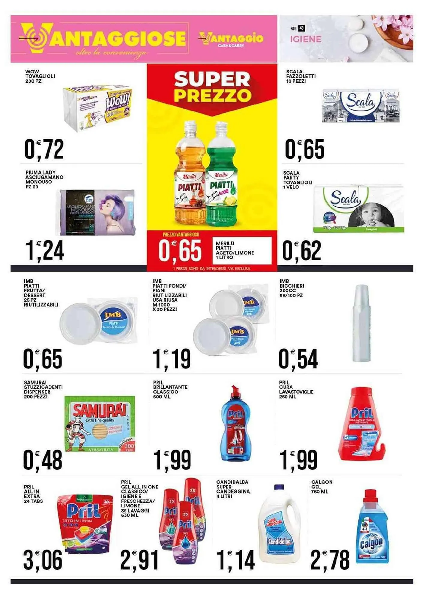 Volantino Vantaggio Cash&Carry da 4 maggio a 16 maggio di 2026 - Pagina del volantino 46